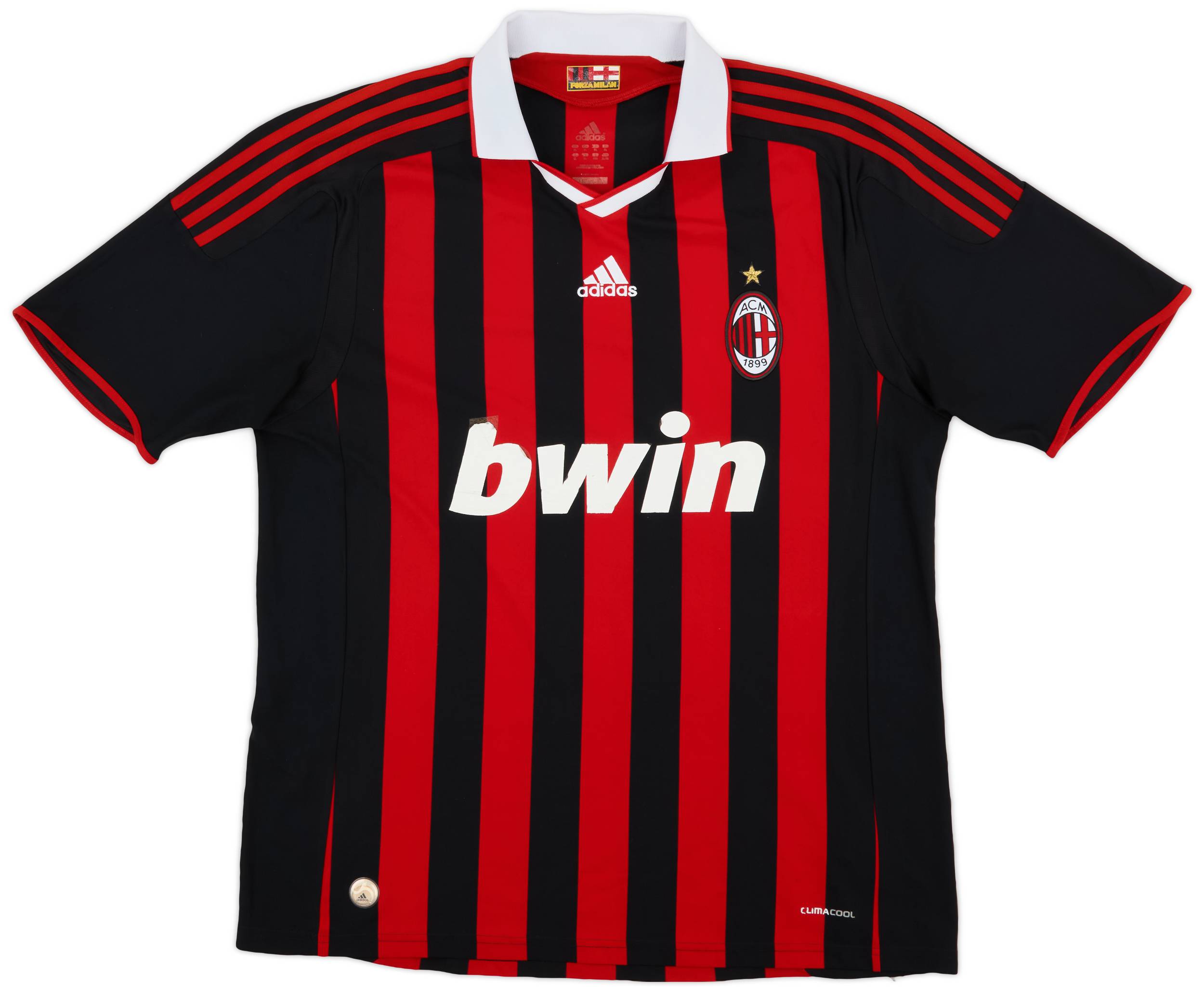 adidas AC MILAN tシャツ 2010-11 AC Milan Third Shirt Cassano #99 - 8/10 - (M)