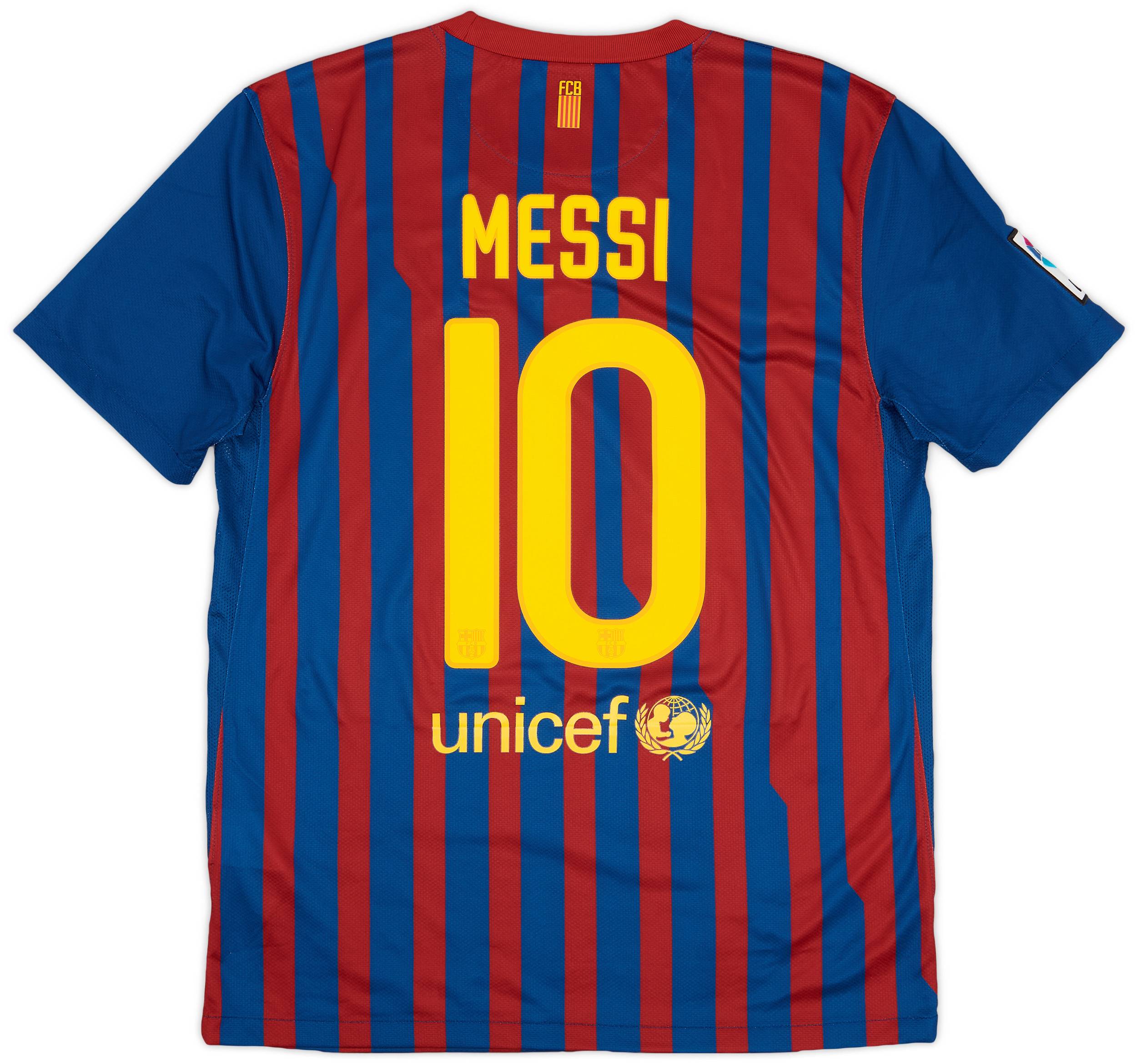 2011-12 Barcelona Home Shirt Messi #10 - 8/10 - (M)