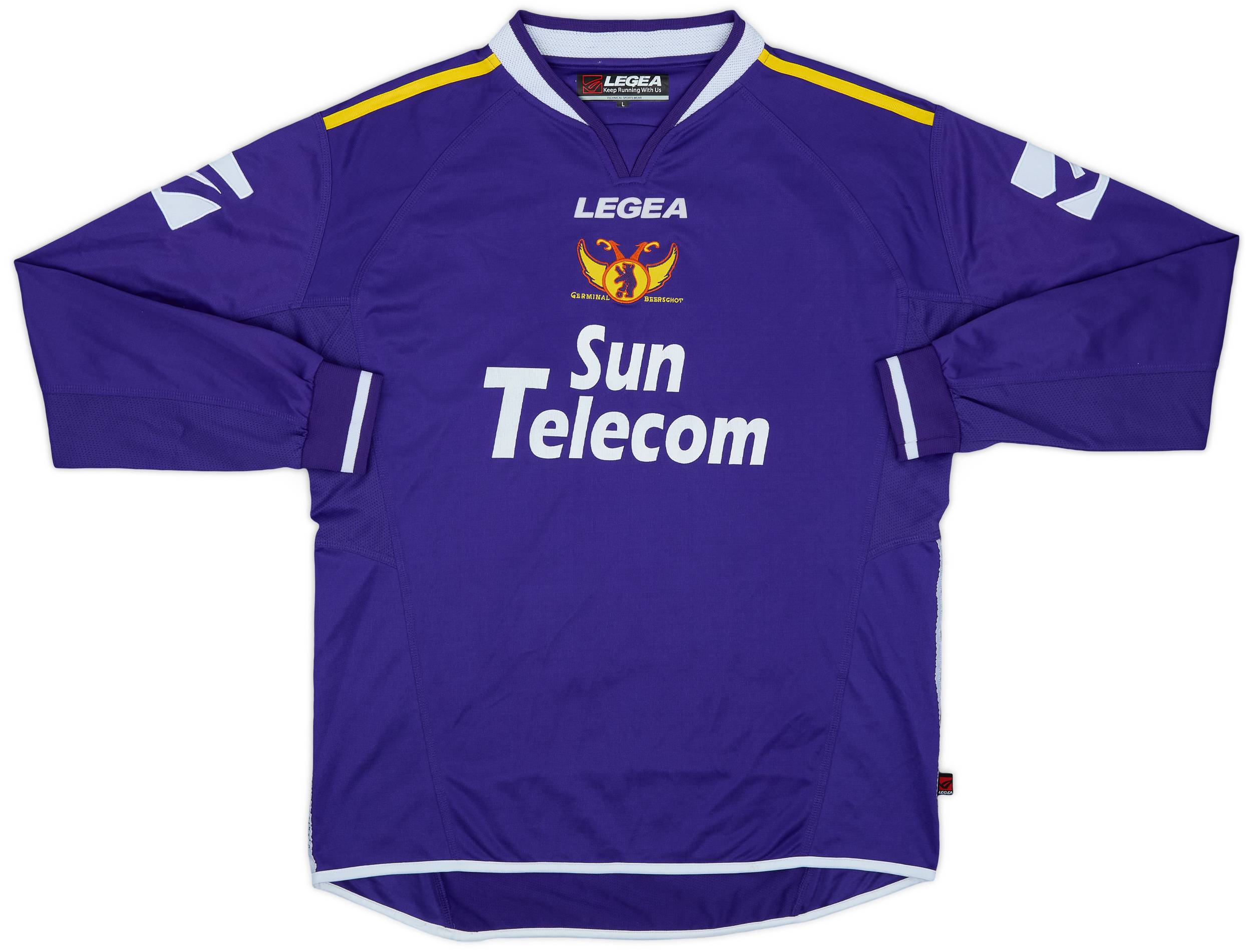 2004-05 Germinal Beerschot Home L/S Shirt - 9/10 - (L)