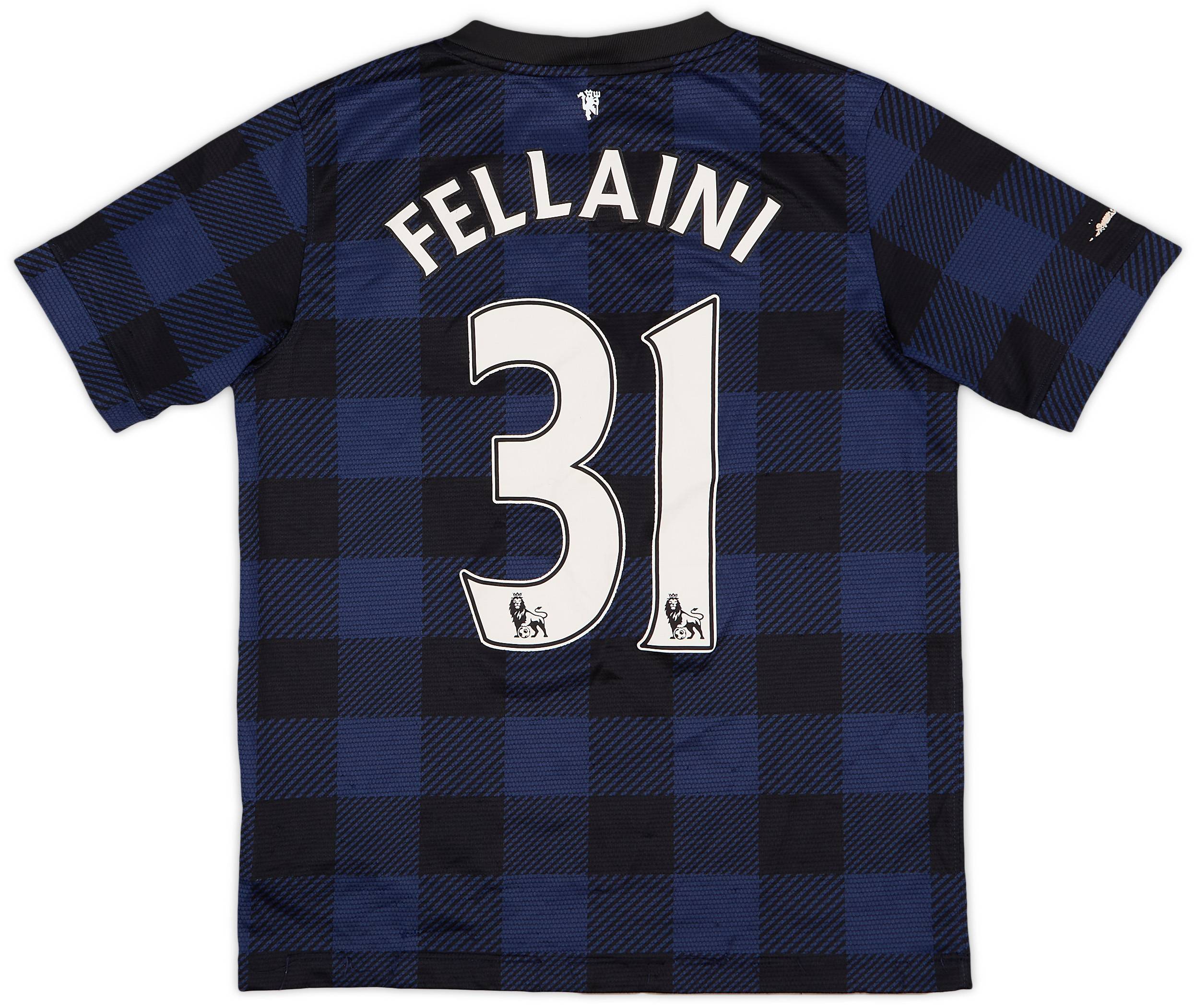 2013-14 Manchester United Away Shirt Fellani #31 - 6/10 - (L.Boys)