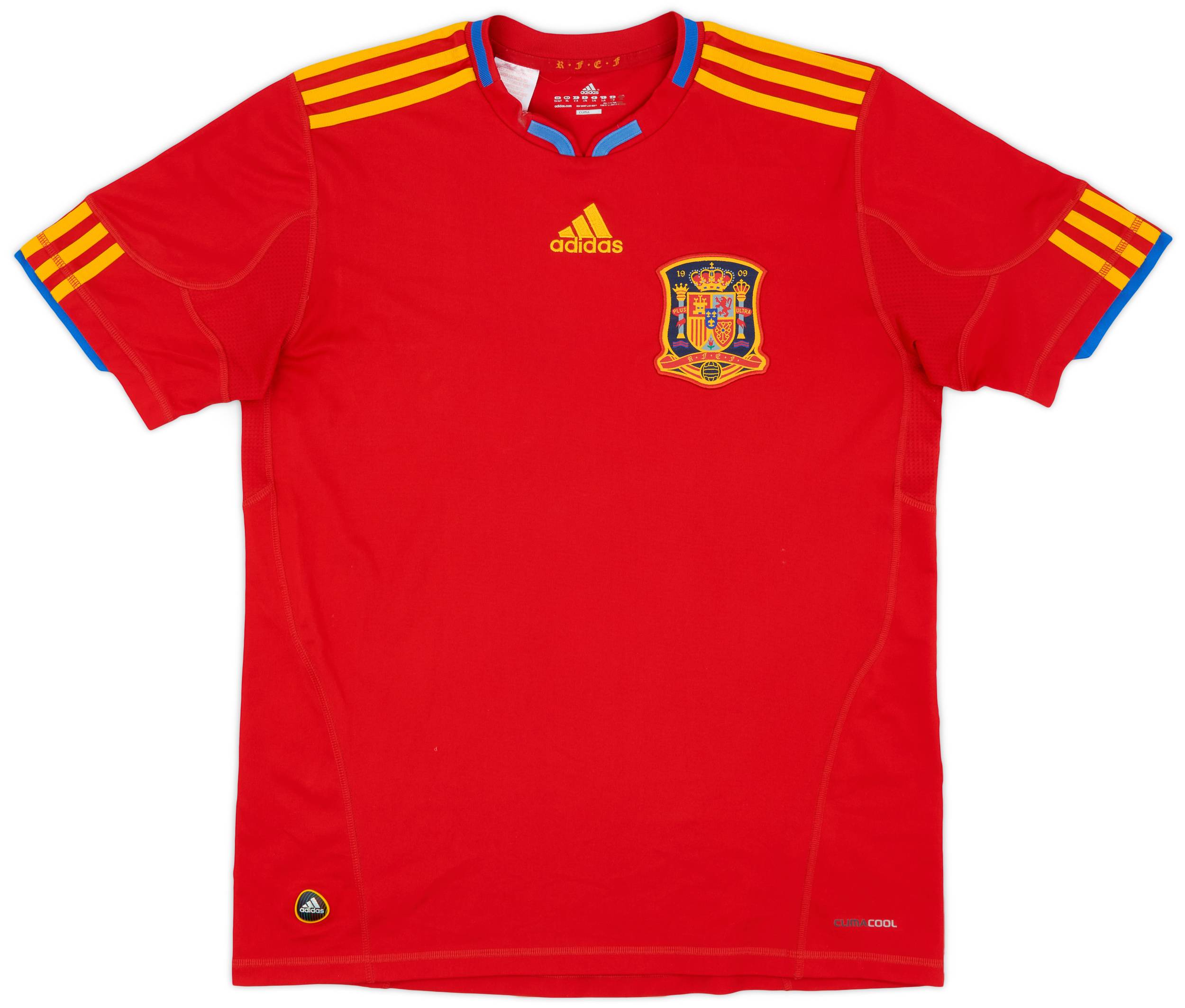 2009-10 Spain Home Shirt - 5/10 - (XL.Boys)