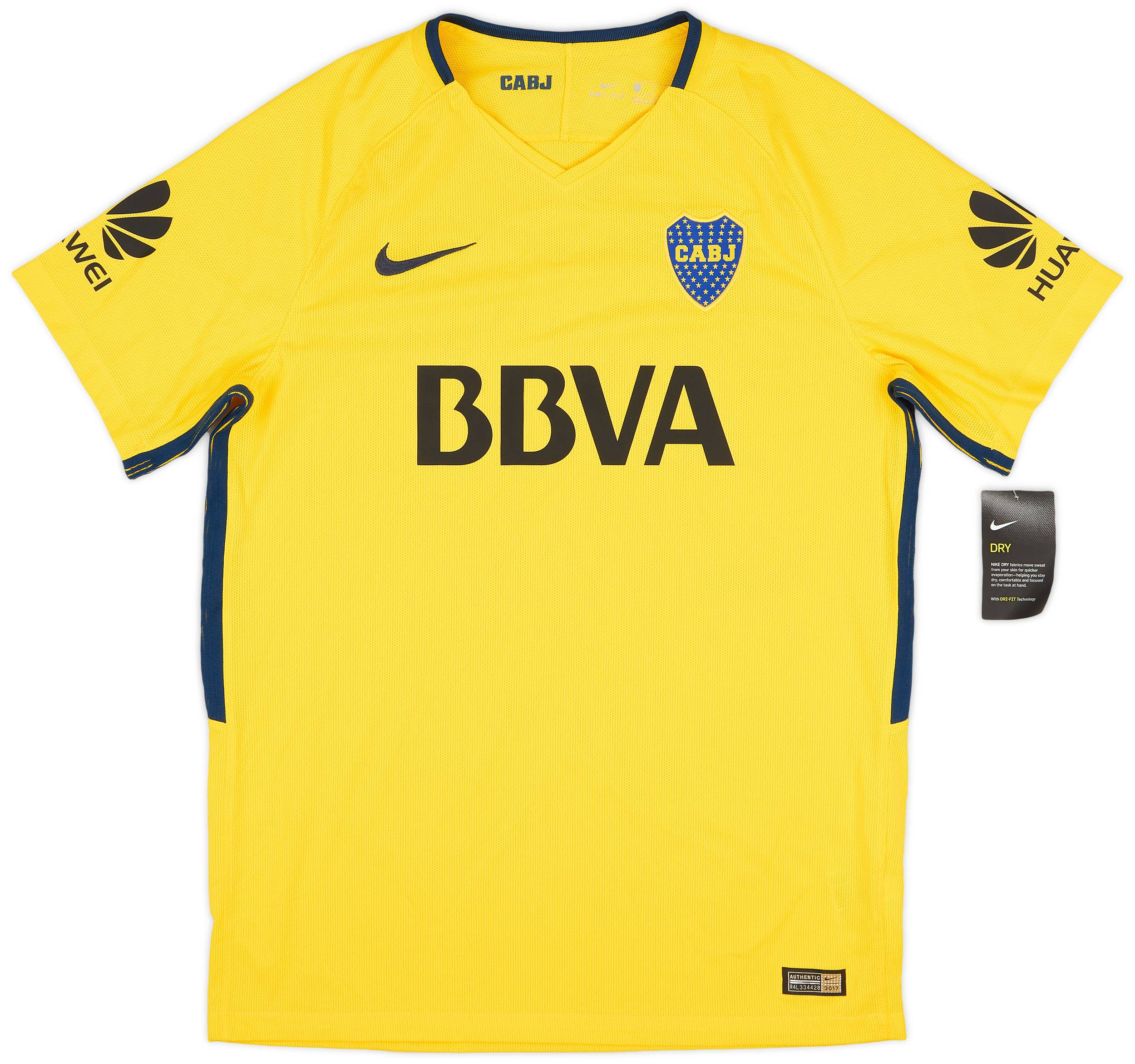 2017 18 Boca Juniors Authentic Away Shirt L