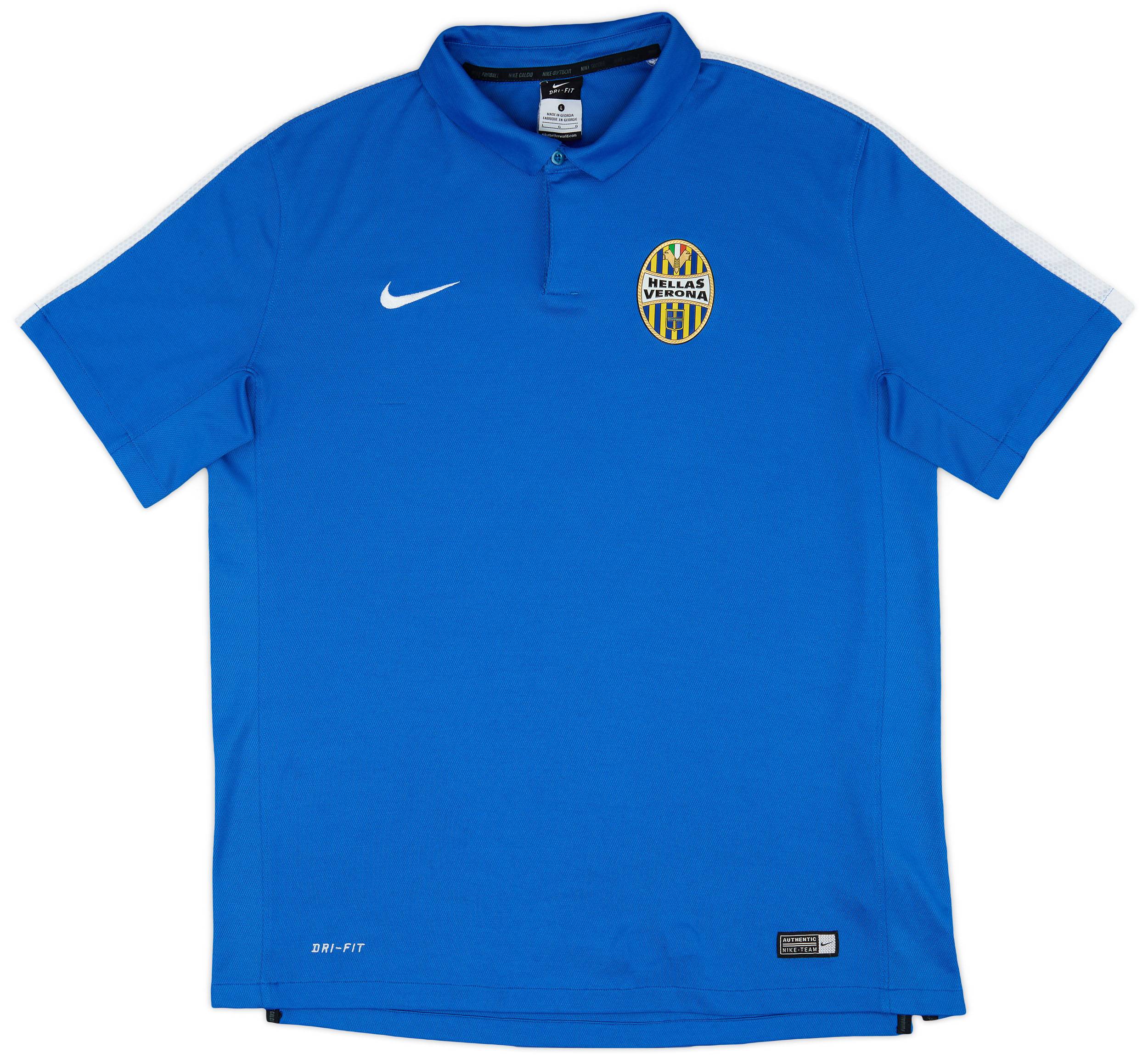 2015-16 Hellas Verona Nike Polo Shirt - 8/10 - (L)