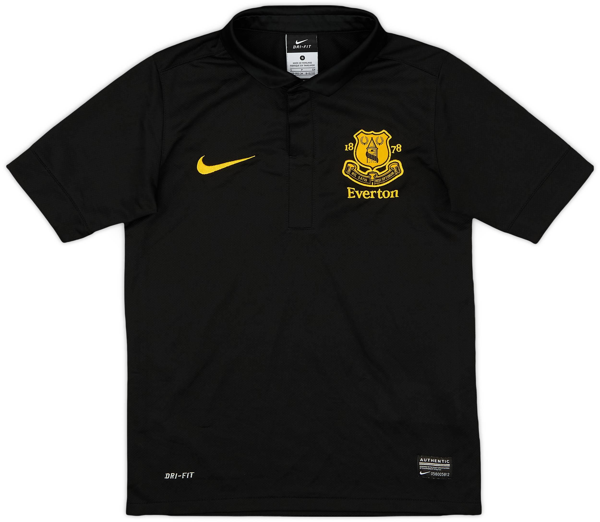 2012-13 Everton Away Shirt - 9/10 - (S.Boys)