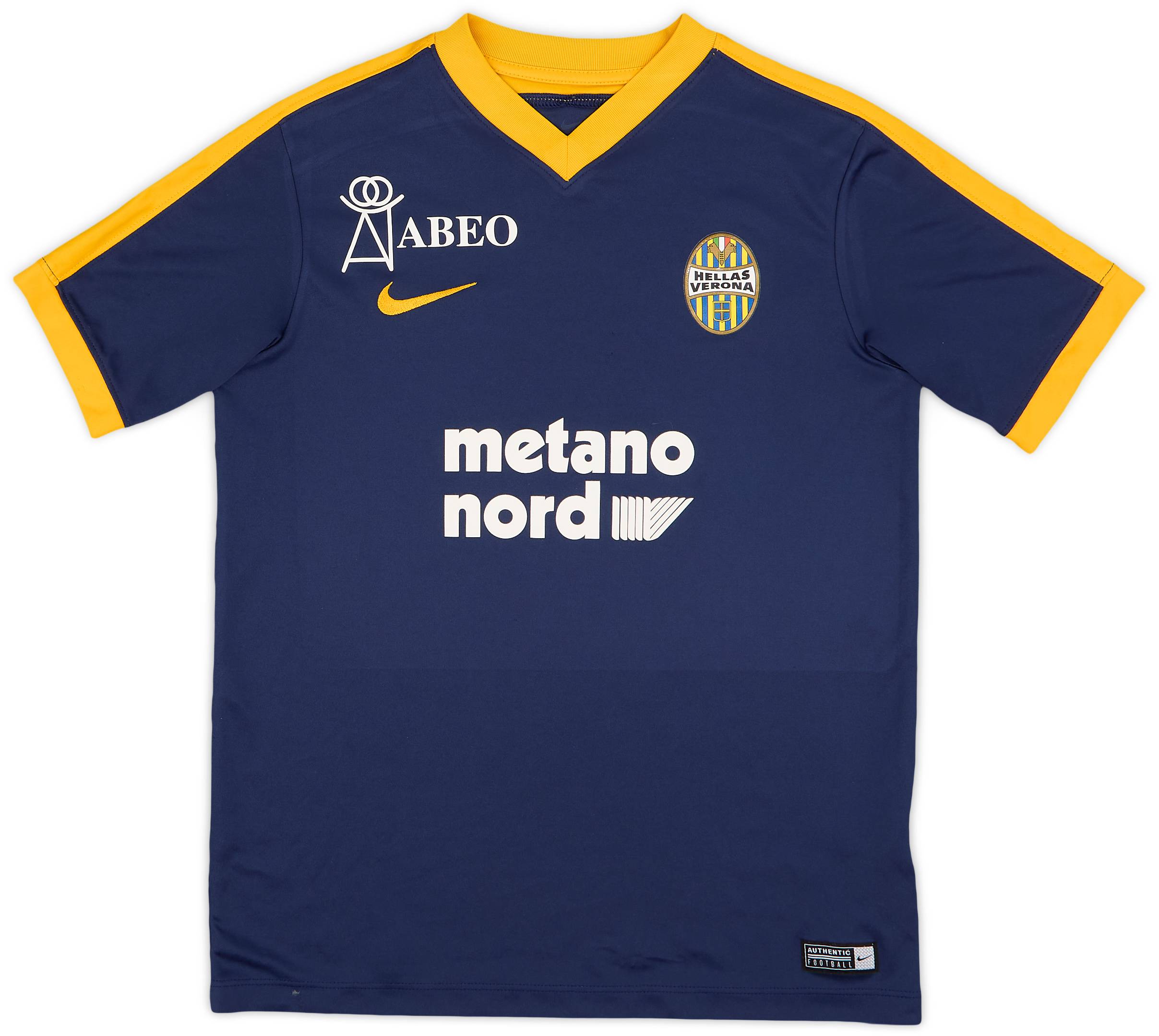 2017-18 Hellas Verona Home Shirt - 8/10 - (L.Boys)