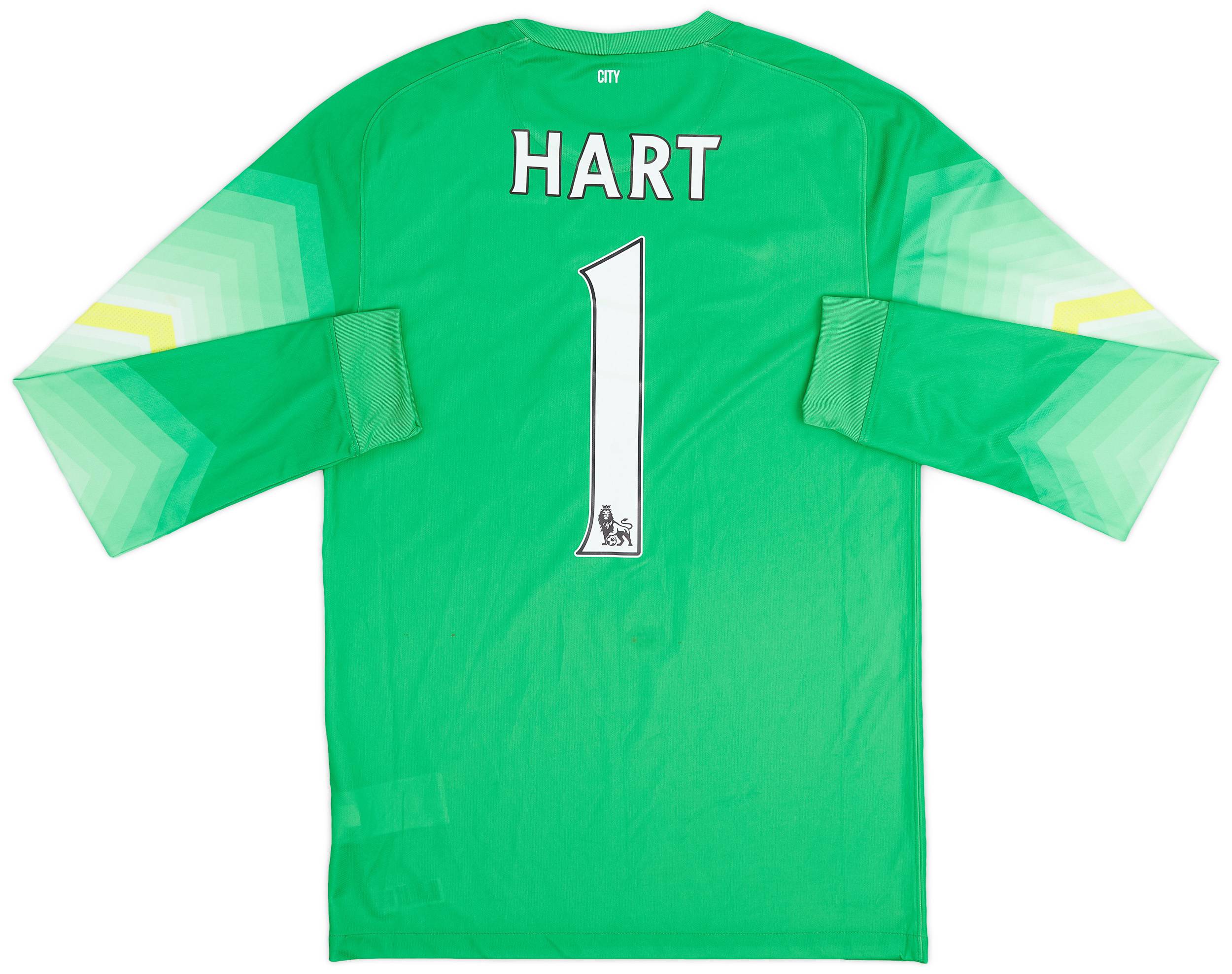 2014-15 Manchester City GK Shirt Hart #1 (S)