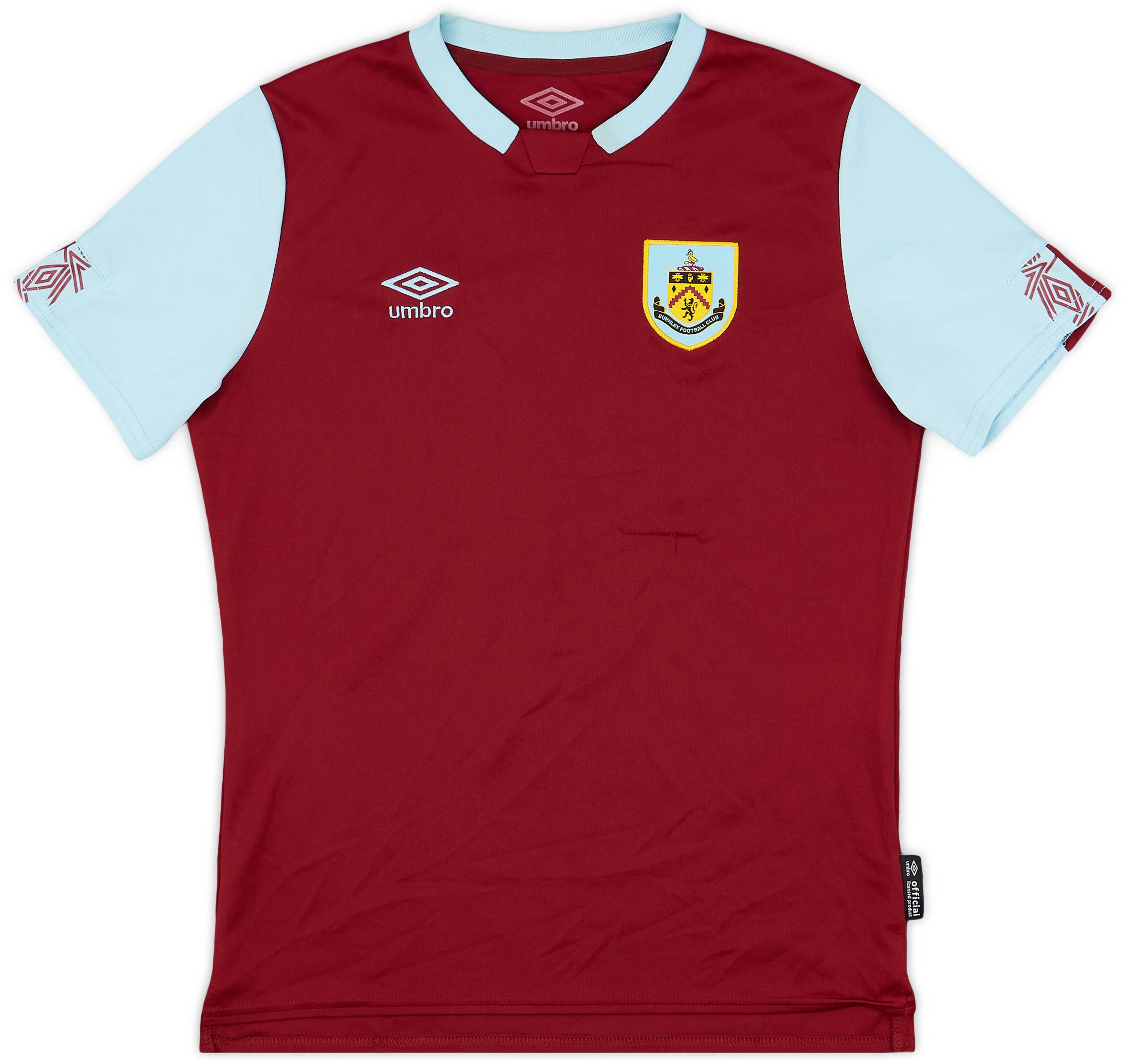 2019-20 Burnley Home Shirt - 8/10 - (L.Boys)