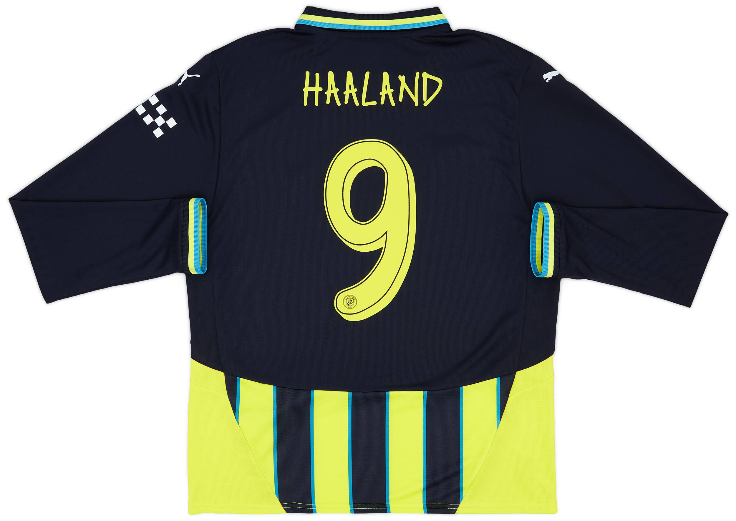 2024-25 Manchester City Away L/S Shirt Haaland #9