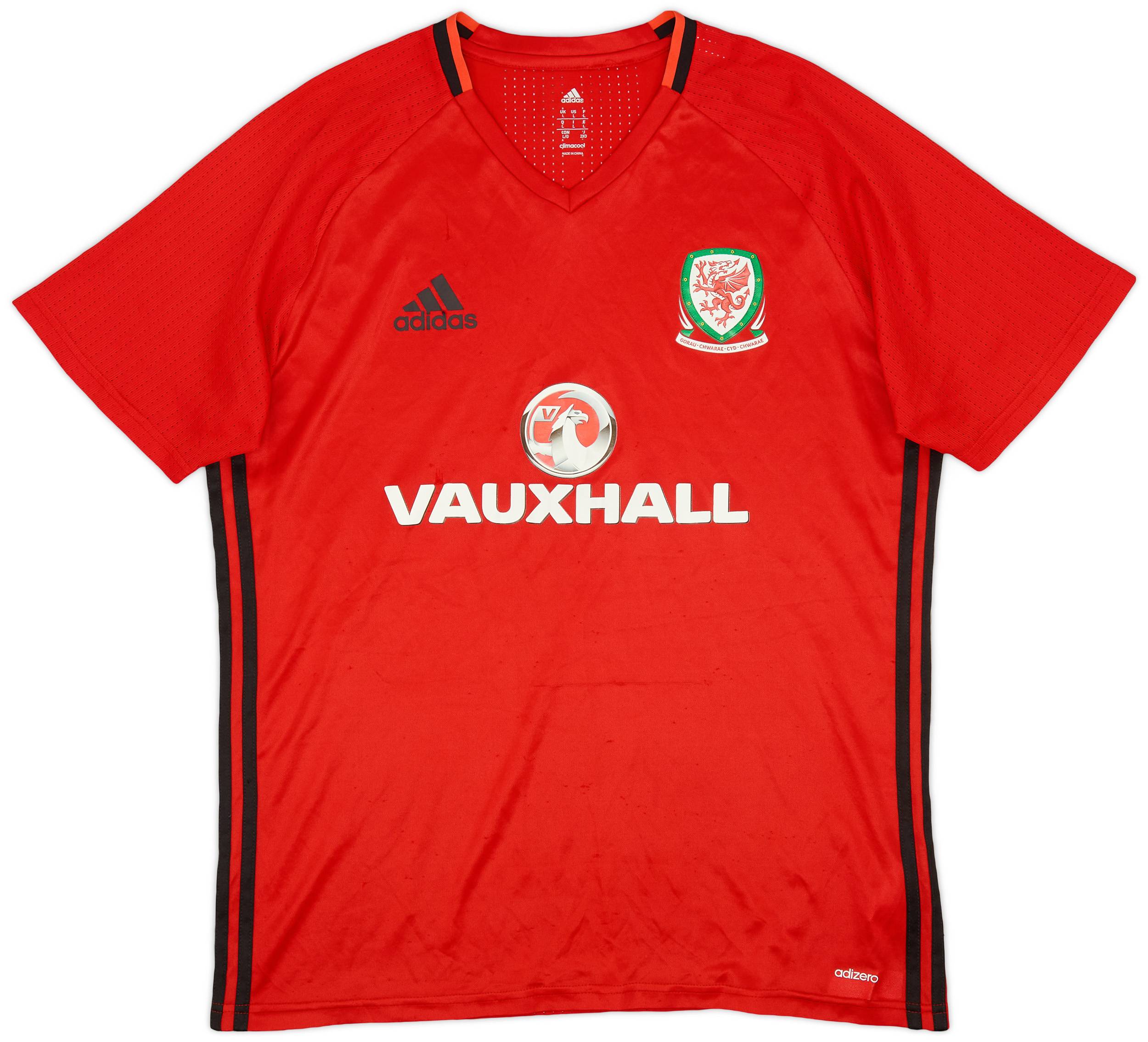 2016-17 Wales adizero Training Shirt - 5/10 - (L)