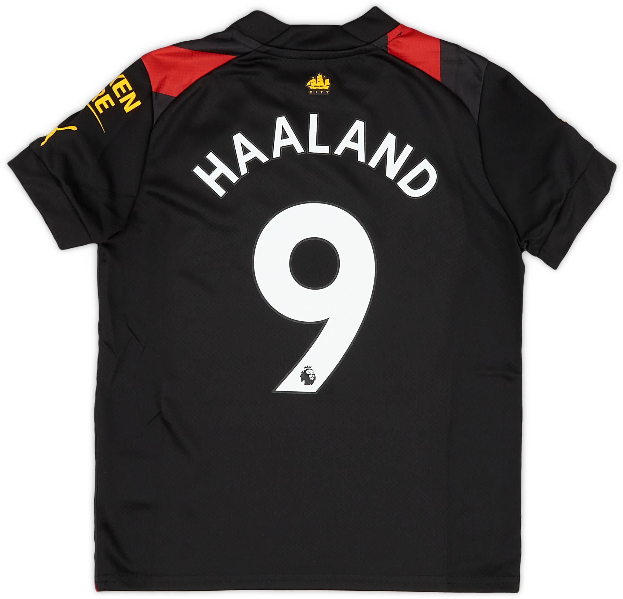 2022-23 Manchester City Away Shirt Haaland #9 (KIDS)