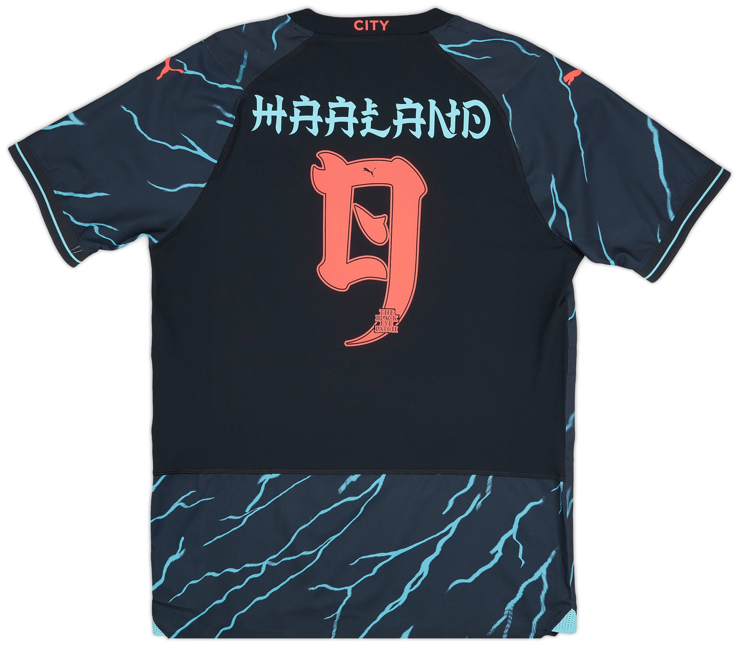2023-24 Manchester City Authentic Third Shirt Haaland #9