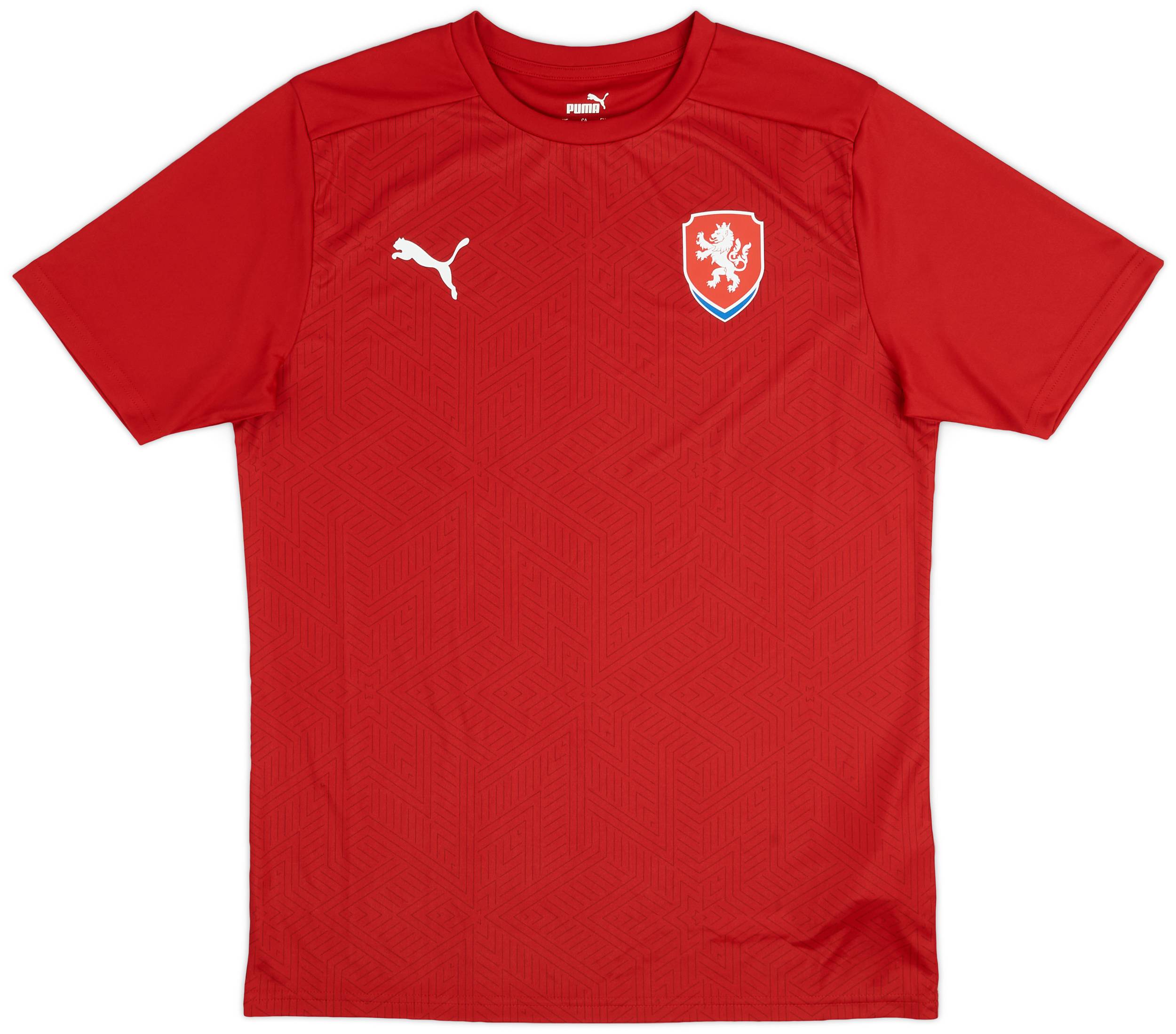 2019-20 Czech Republic Basic Home Shirt - 9/10 - (M)
