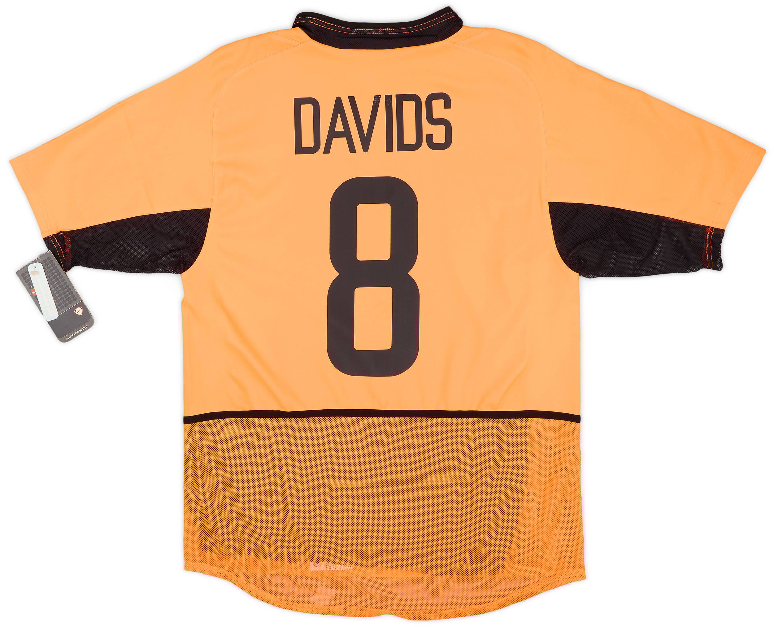 オランダ代表　2002 オーセンティック　ダービッツ　ナイキ オランダ代表 2002 オーセンティック ダービッツ ナイキ