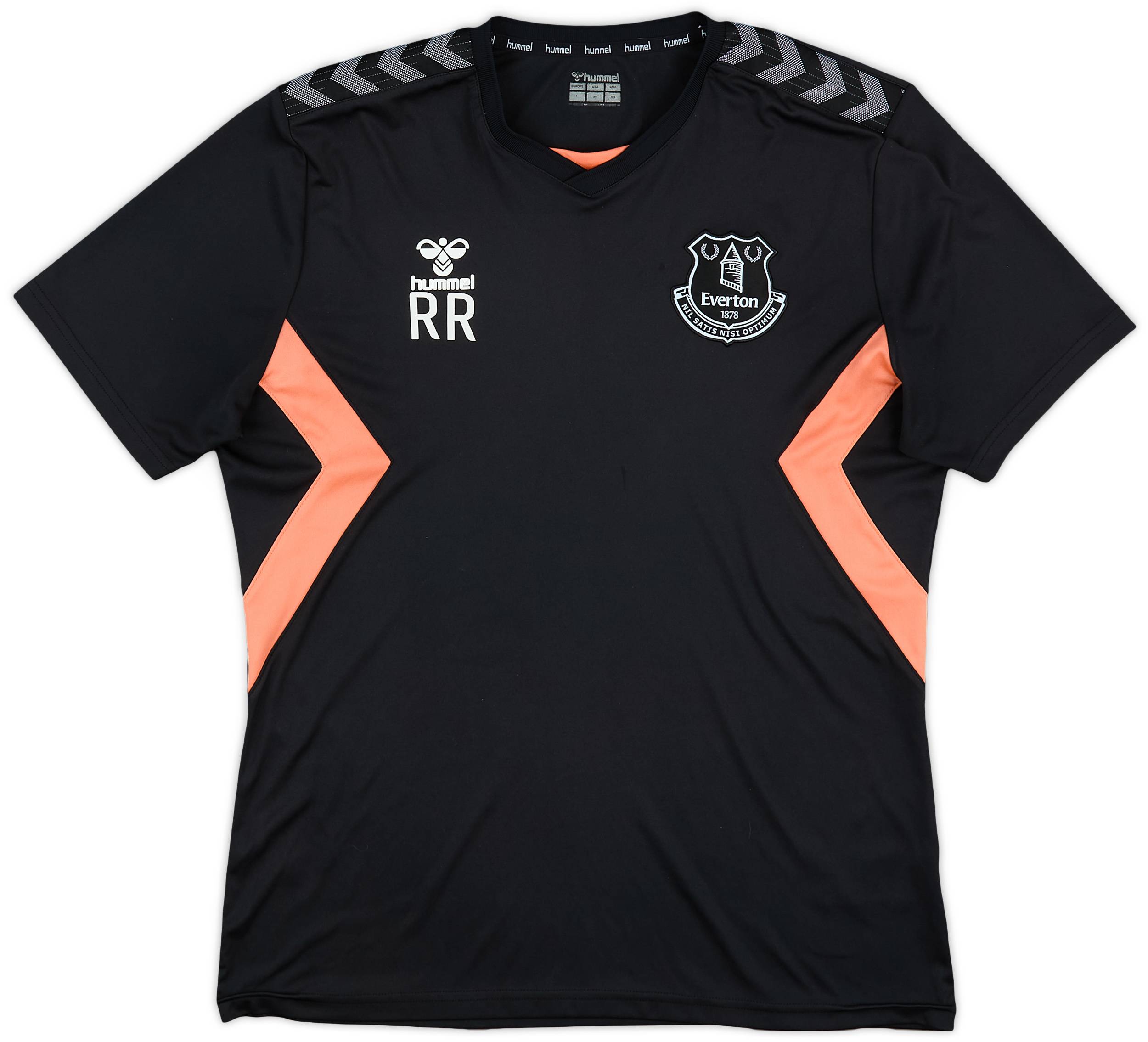 2020-21 Everton Hummel Staff Issue Training Shirt 'RR' - 9/10 - (L)