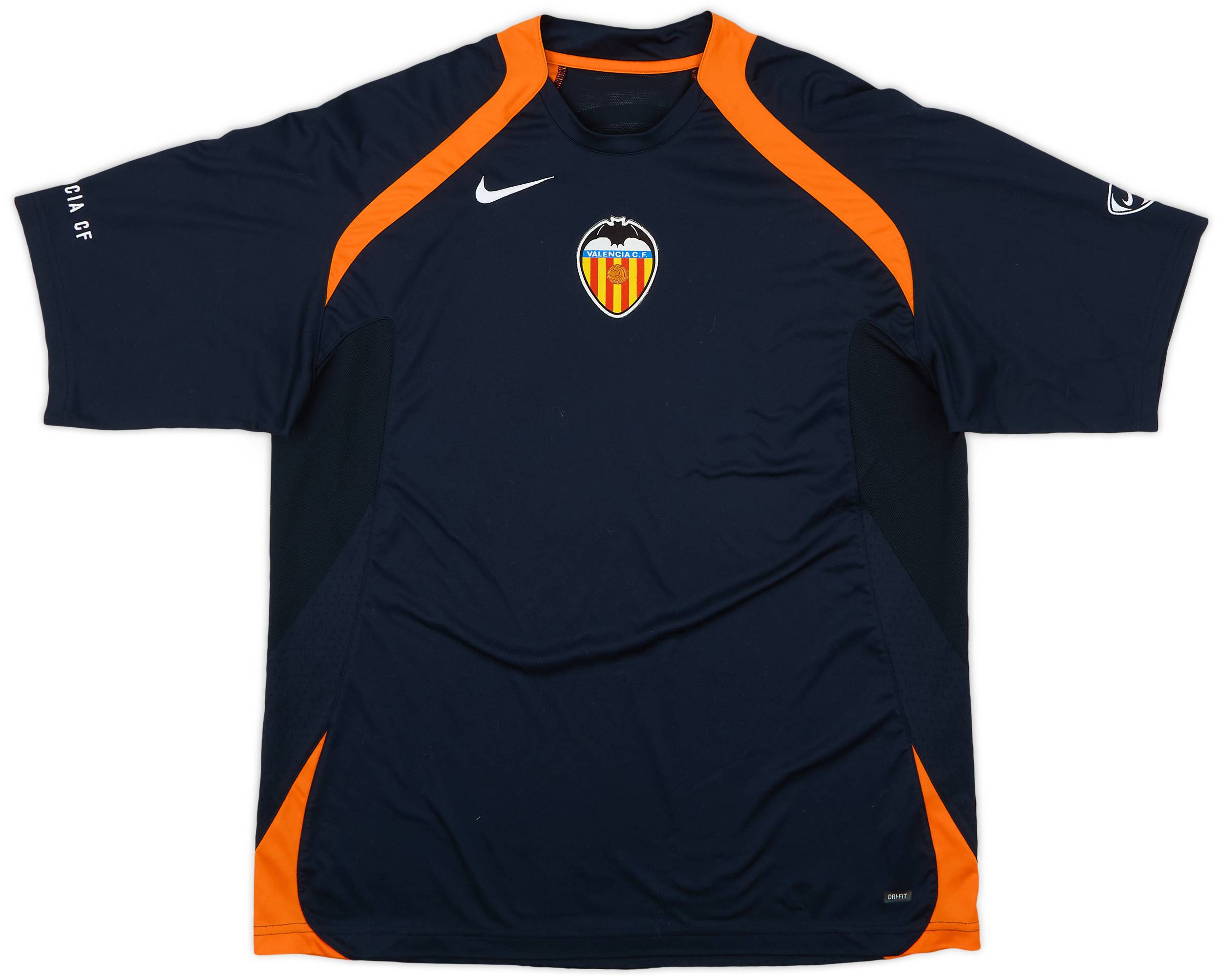 2005-06 Valencia Nike Training Shirt - 8/10 - (L)