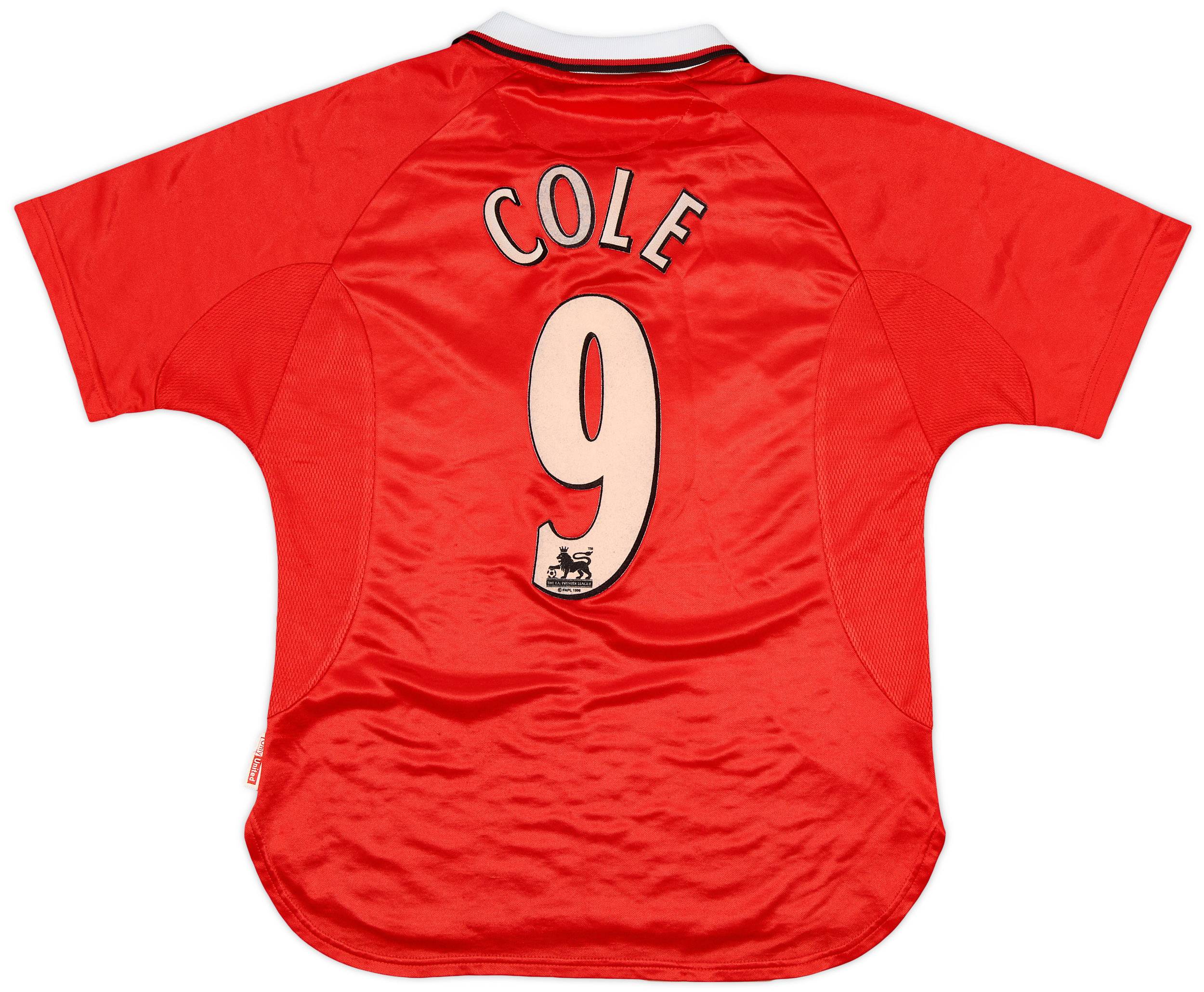 百貨店福袋 'CL United Manchester 1999-00 Winners' 8/10 - #9 Cole Shirt ウェア