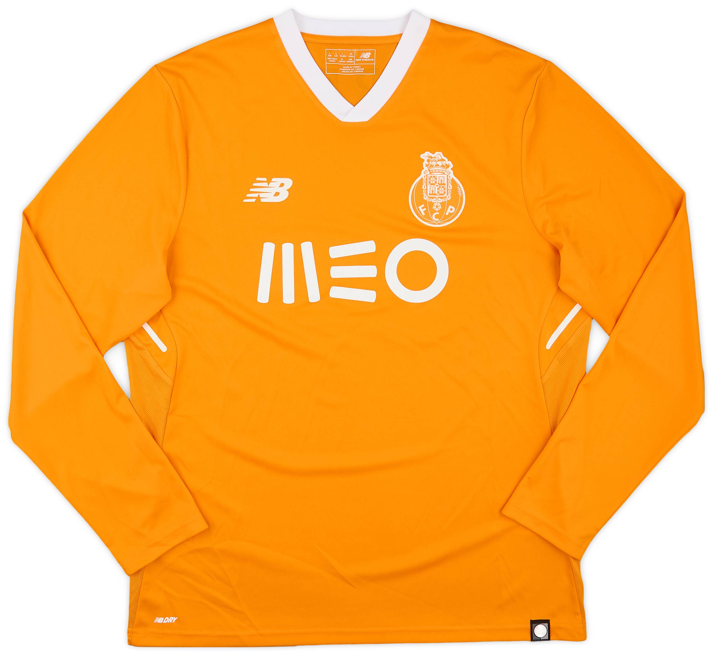 2017-18 Porto Away L/S Shirt - 8/10 - (L)