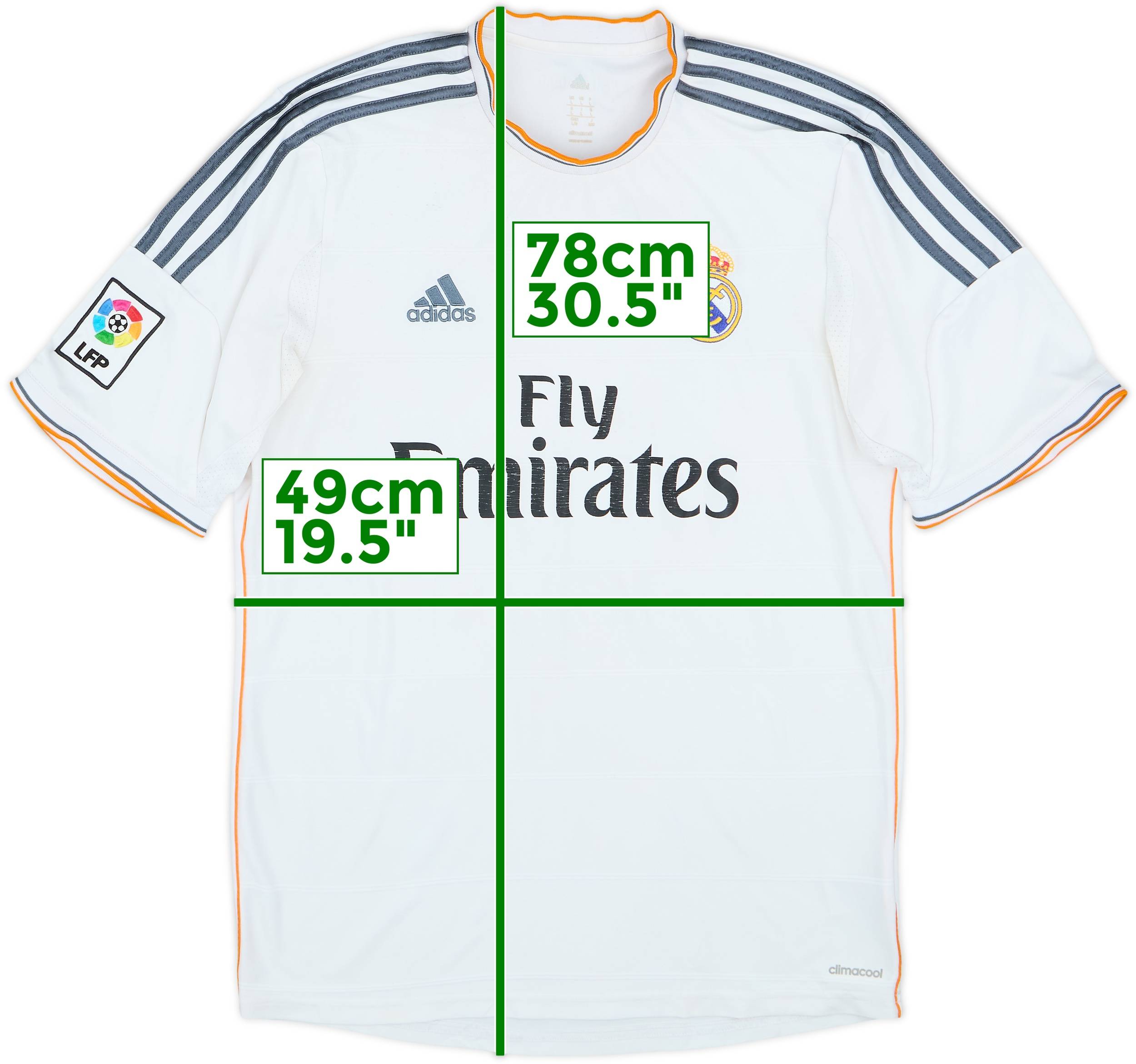 2013-14 Real Madrid Home Shirt - 5/10 - (L)