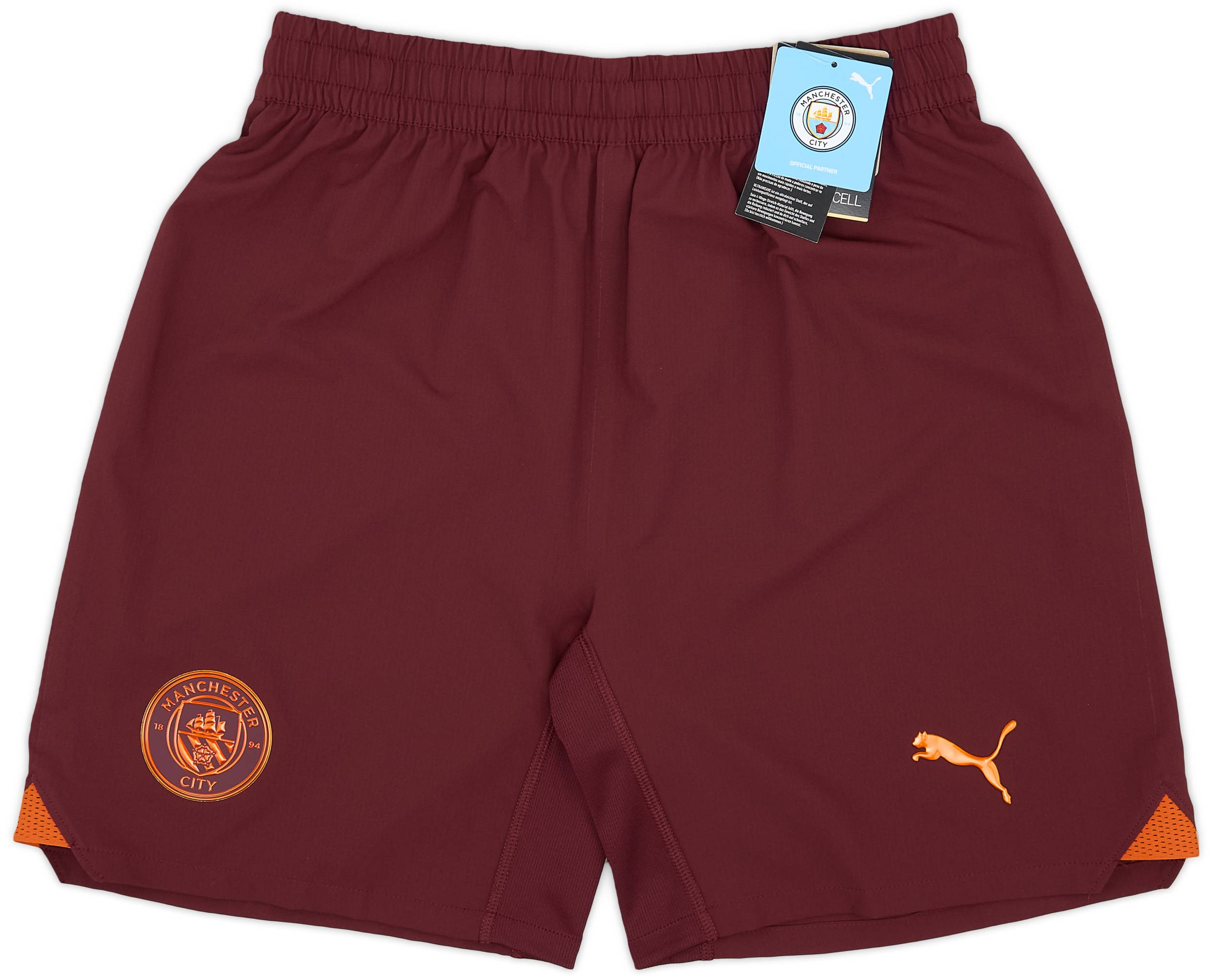2023 24 Manchester City Player Issue Away Shorts