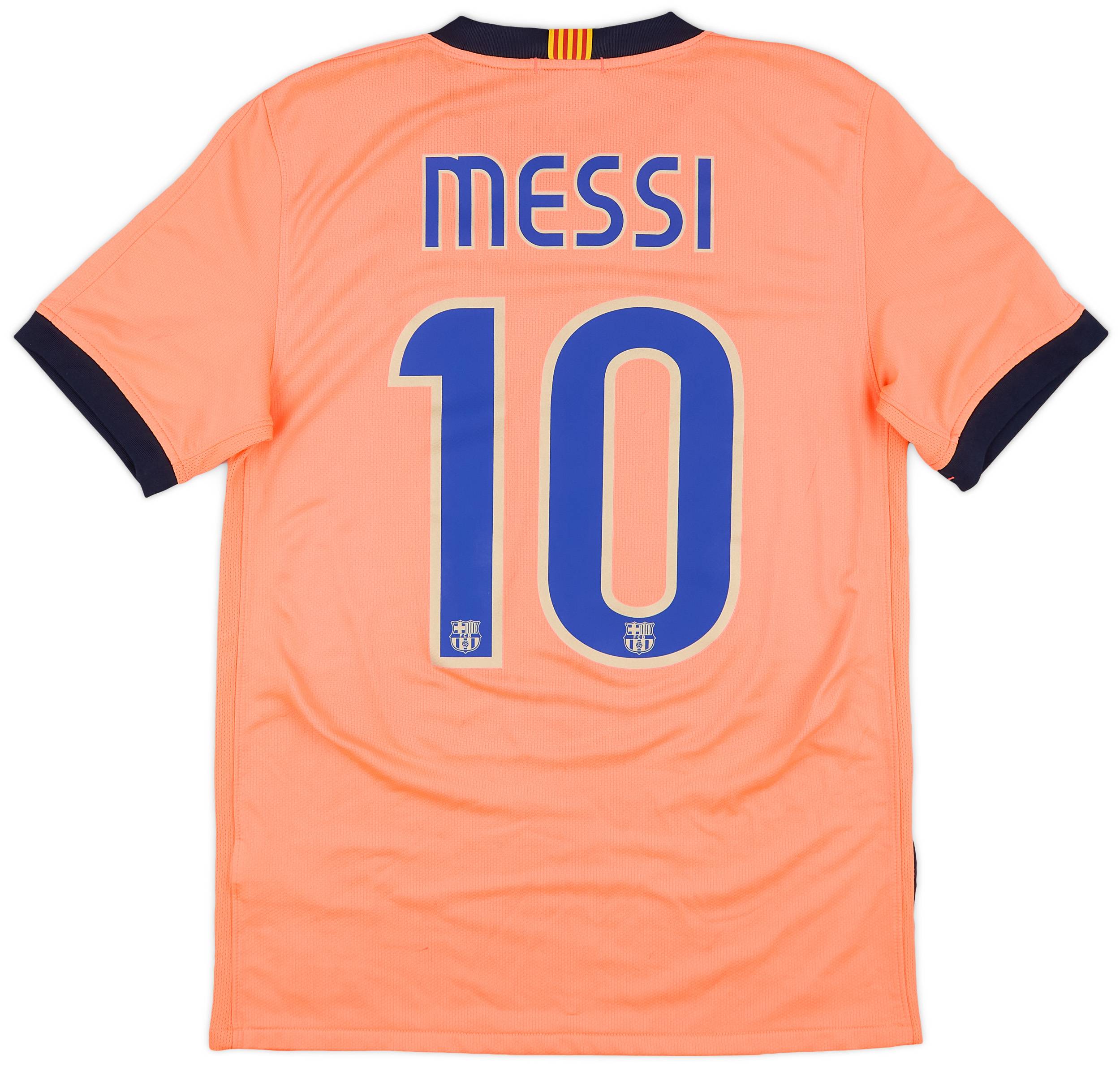 2009-10 Barcelona Away Shirt Messi #10 - 9/10 - (S)