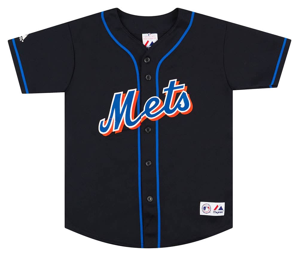 2003 08 New York Mets Majestic Jersey Alternate Y