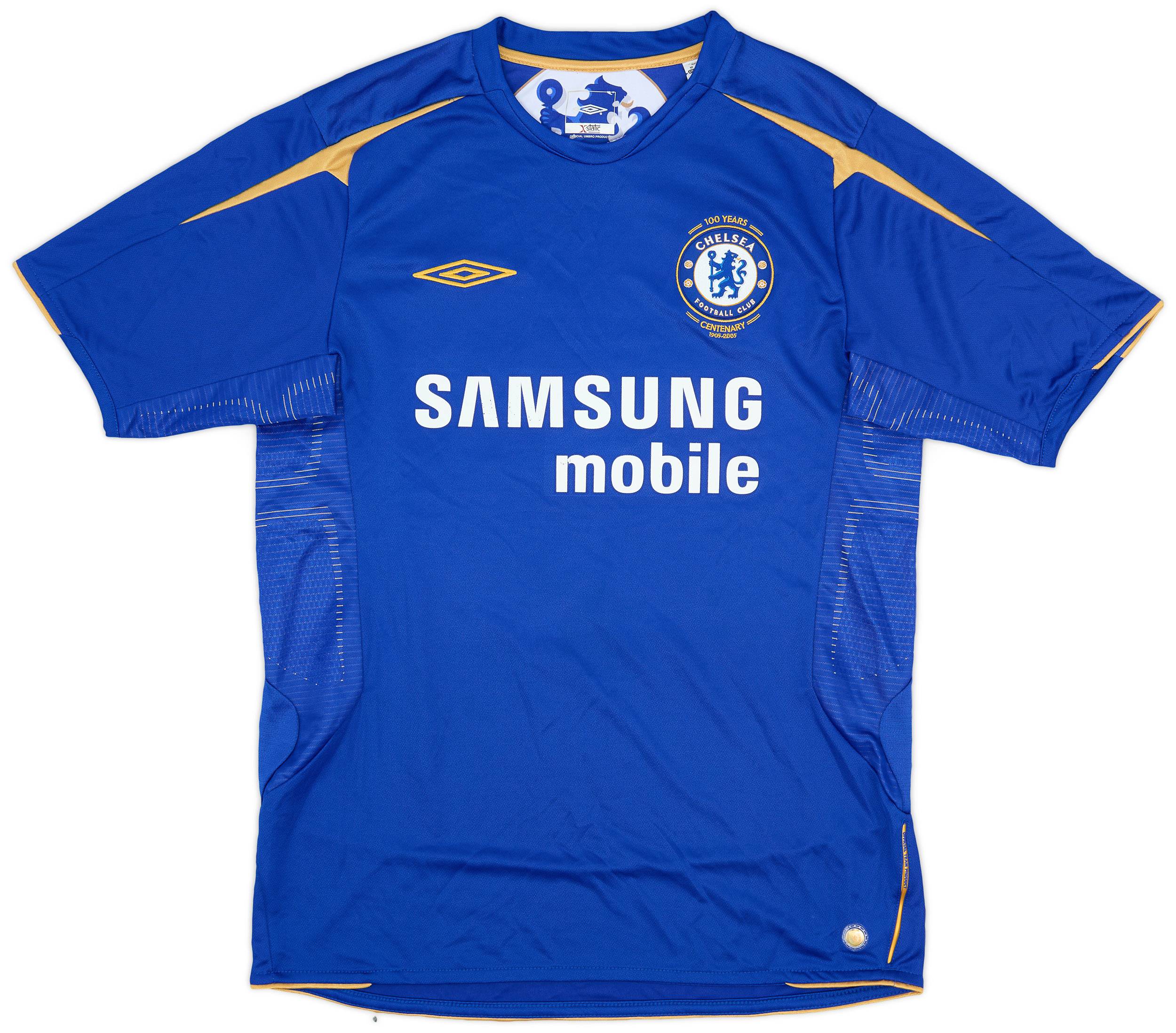 ブルーズ必見 05/06 CHELSEA Home Kit ROBBEN 16 2005-06 Chelsea Centenary Home Shirt Robben #16 - 7/10 - (M)