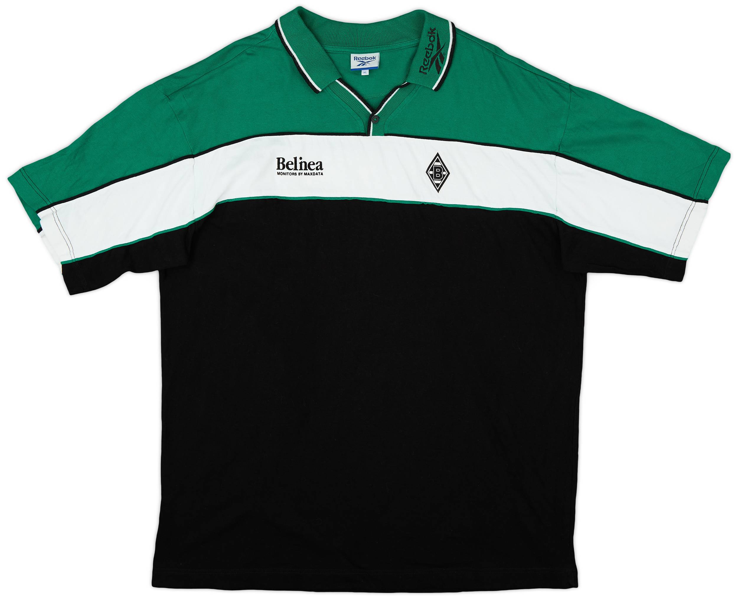 1998-99 Borussia Monchengladbach Reebok Polo Shirt - 9/10 - (XL)