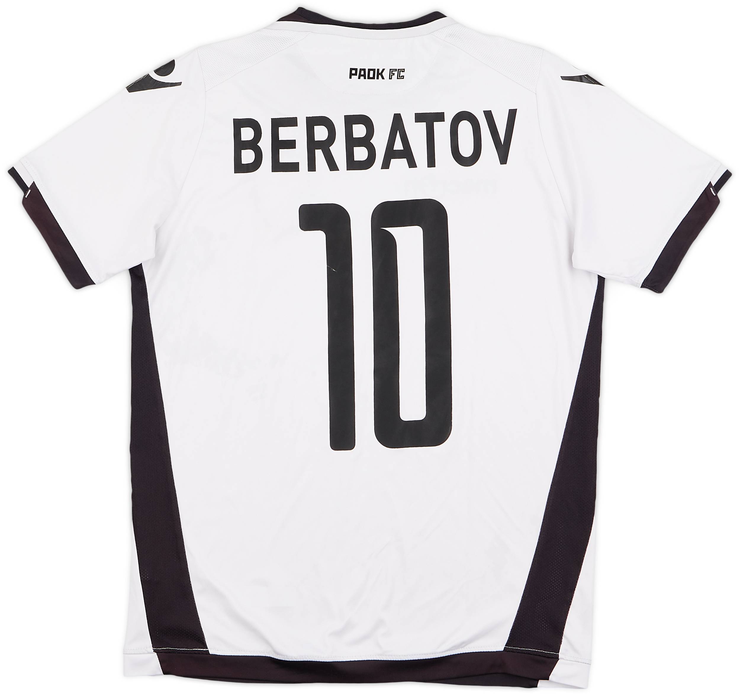 2015-16 PAOK Away Shirt Berbatov #10 - 6/10 - (S)