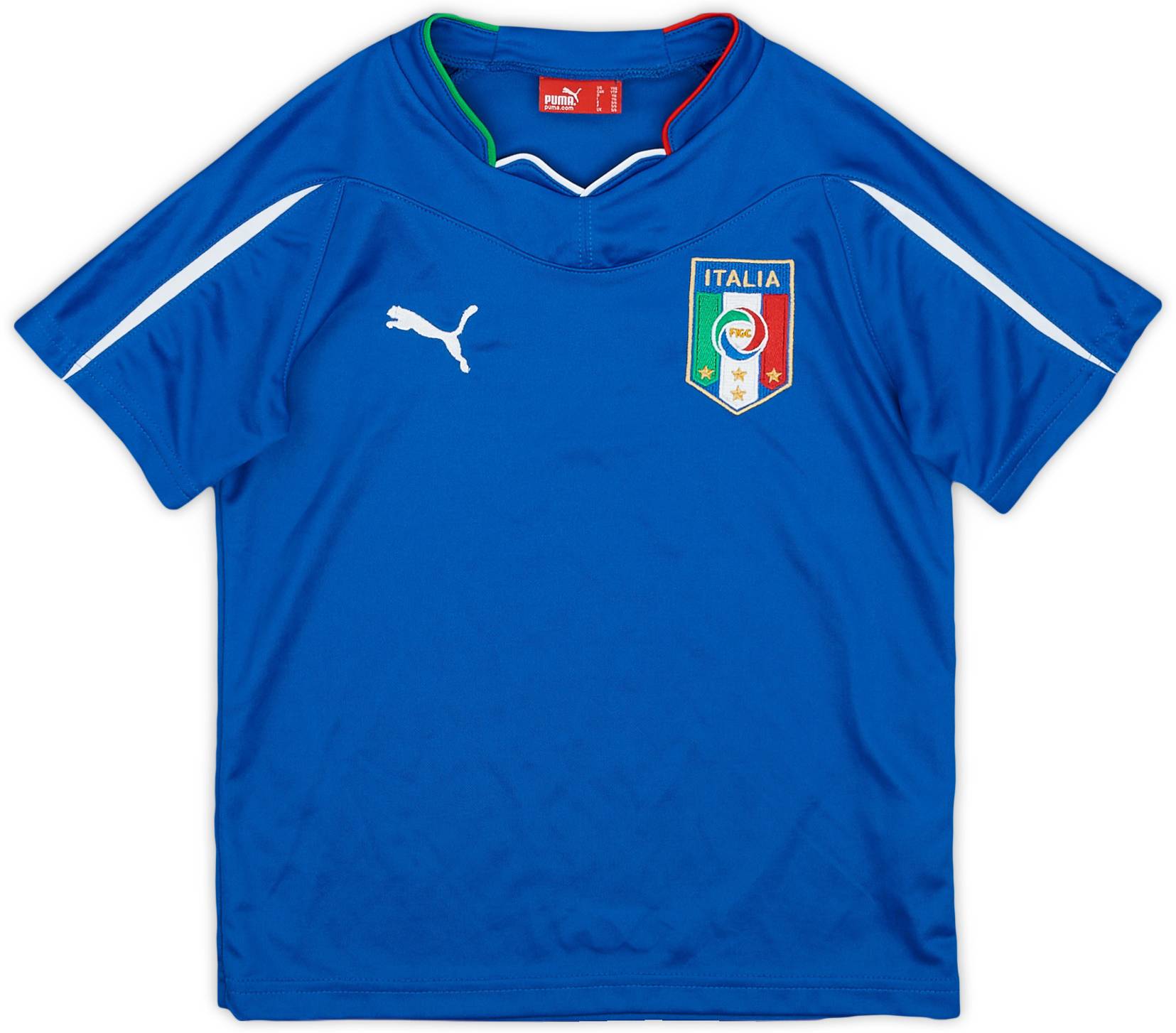 2010-12 Italy Home Shirt - 9/10 - (YXS)