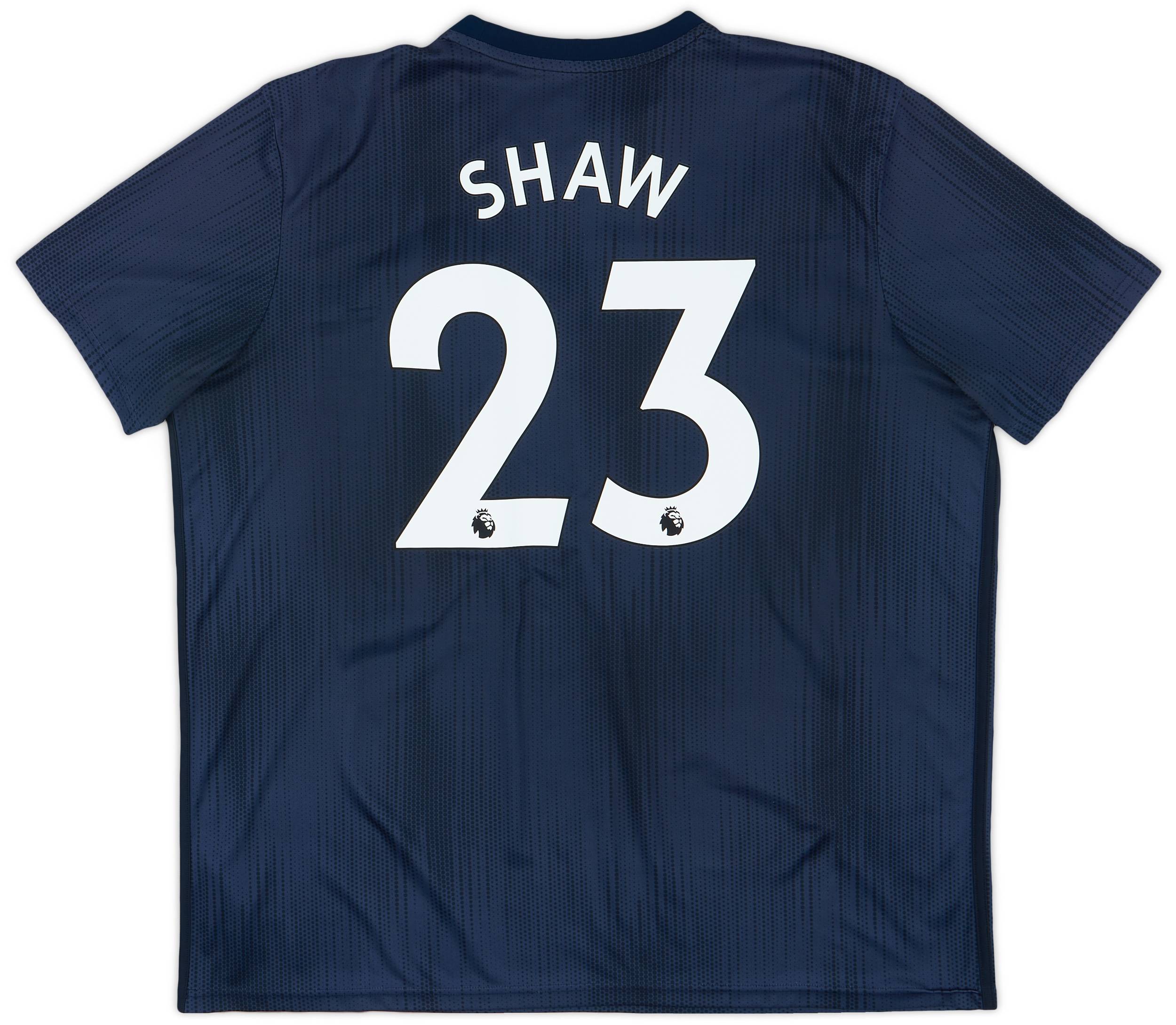 2018-19 Manchester United Third Shirt Shaw #23 - 5/10 - (XXL)