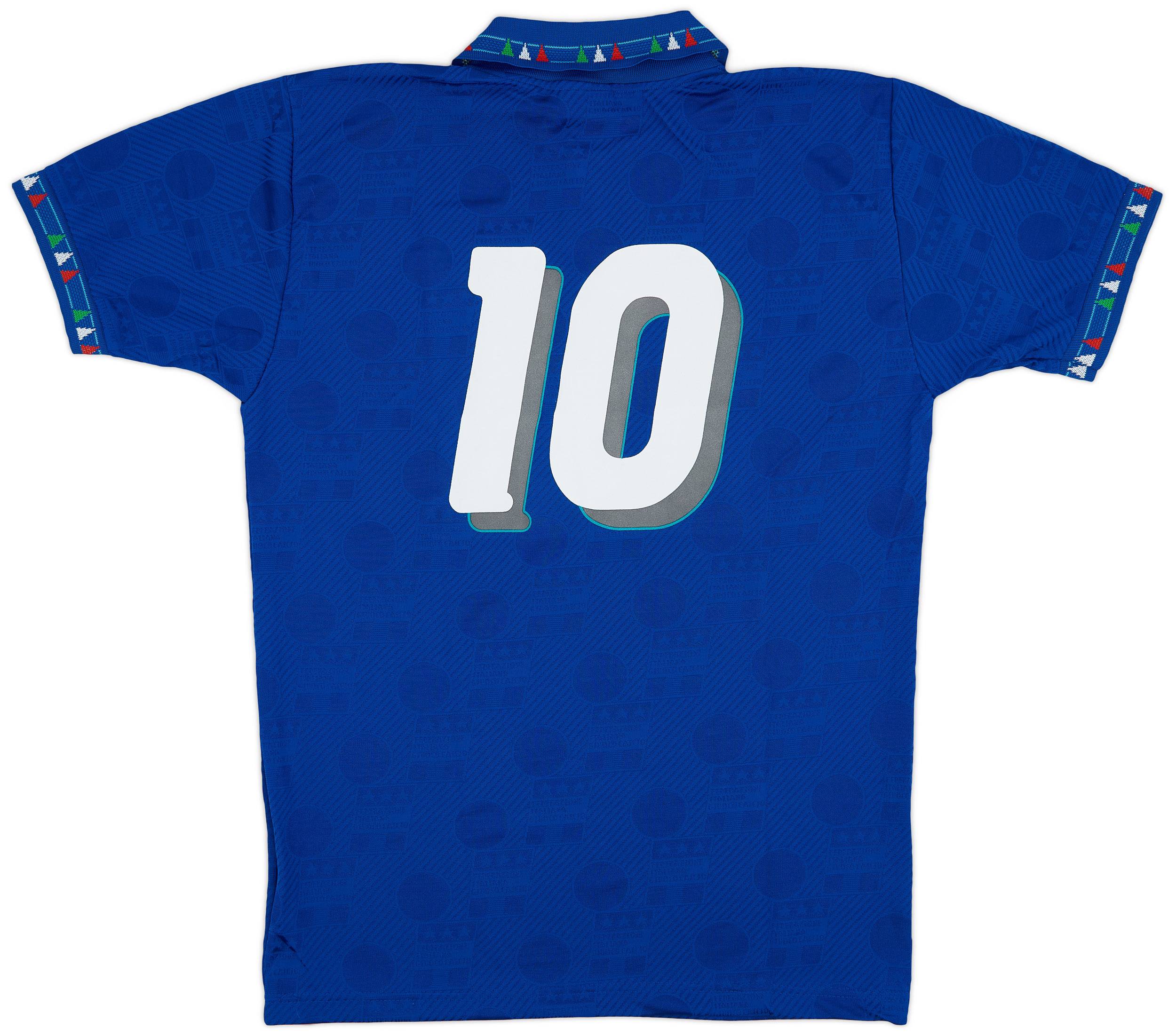 1994 Italy Home Shirt #10 (Baggio) (M)