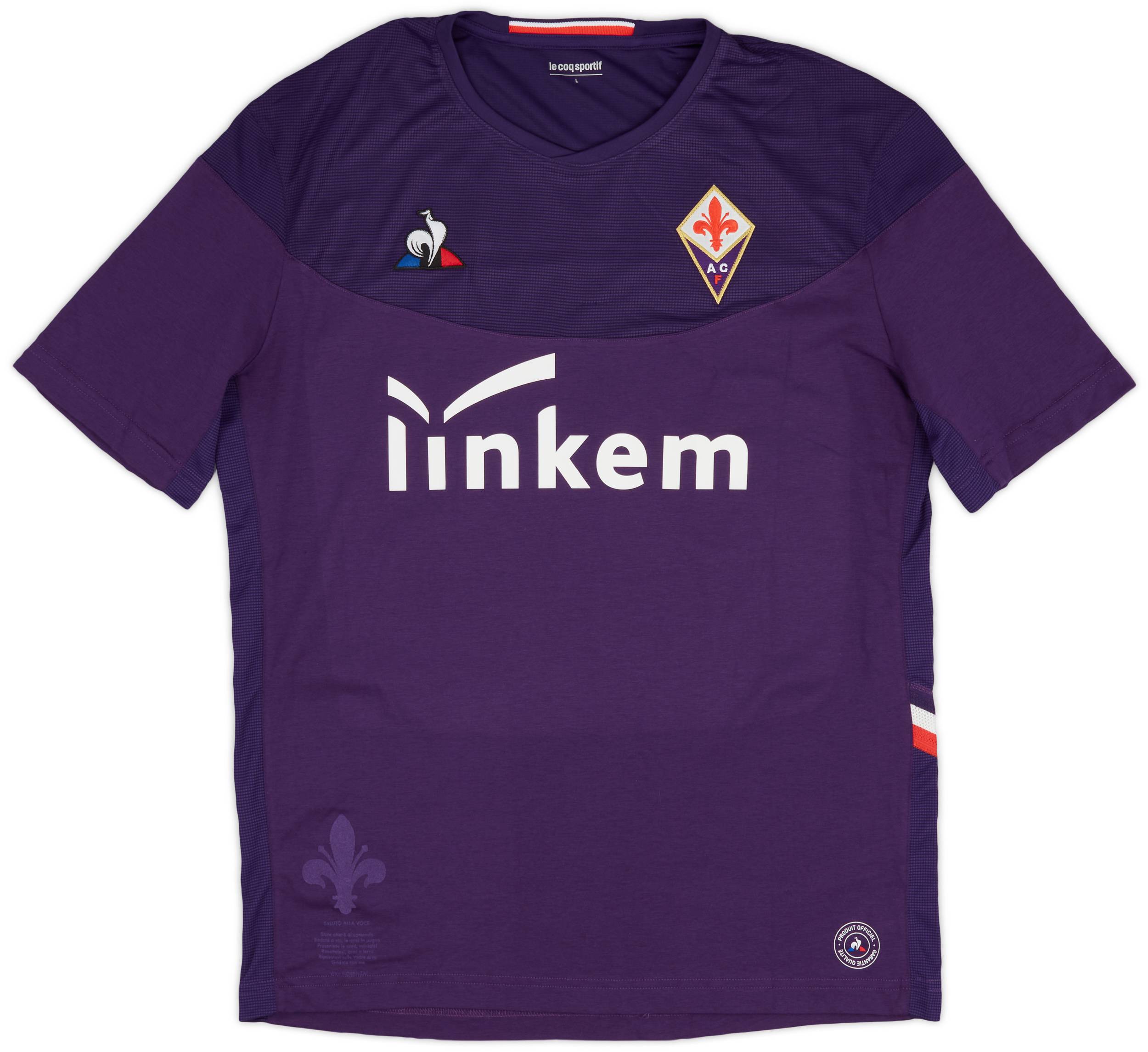 Le coq sportif fiorentina shirt qualité deals