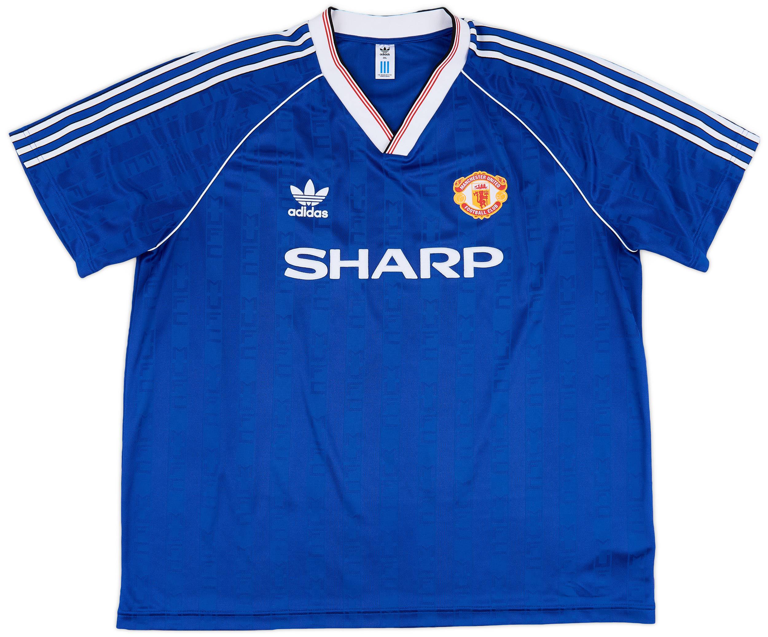 2023-24 Manchester United adidas Originals Retro 1988-90 Third Shirt - 9/10 - (XXL)