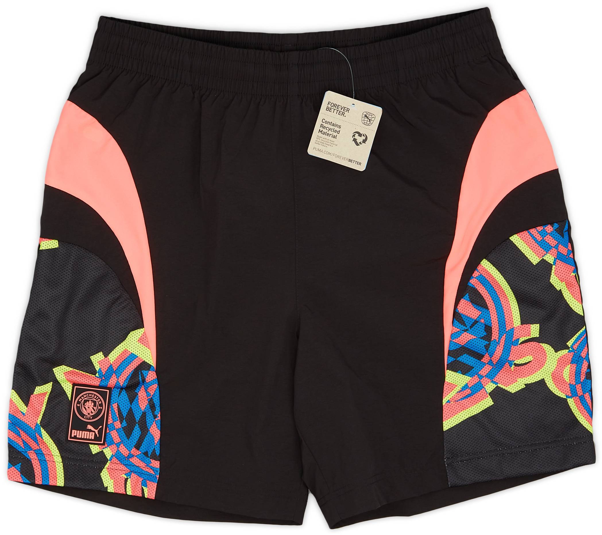 2023-24 Manchester City Puma FtblNrgy Woven Shorts