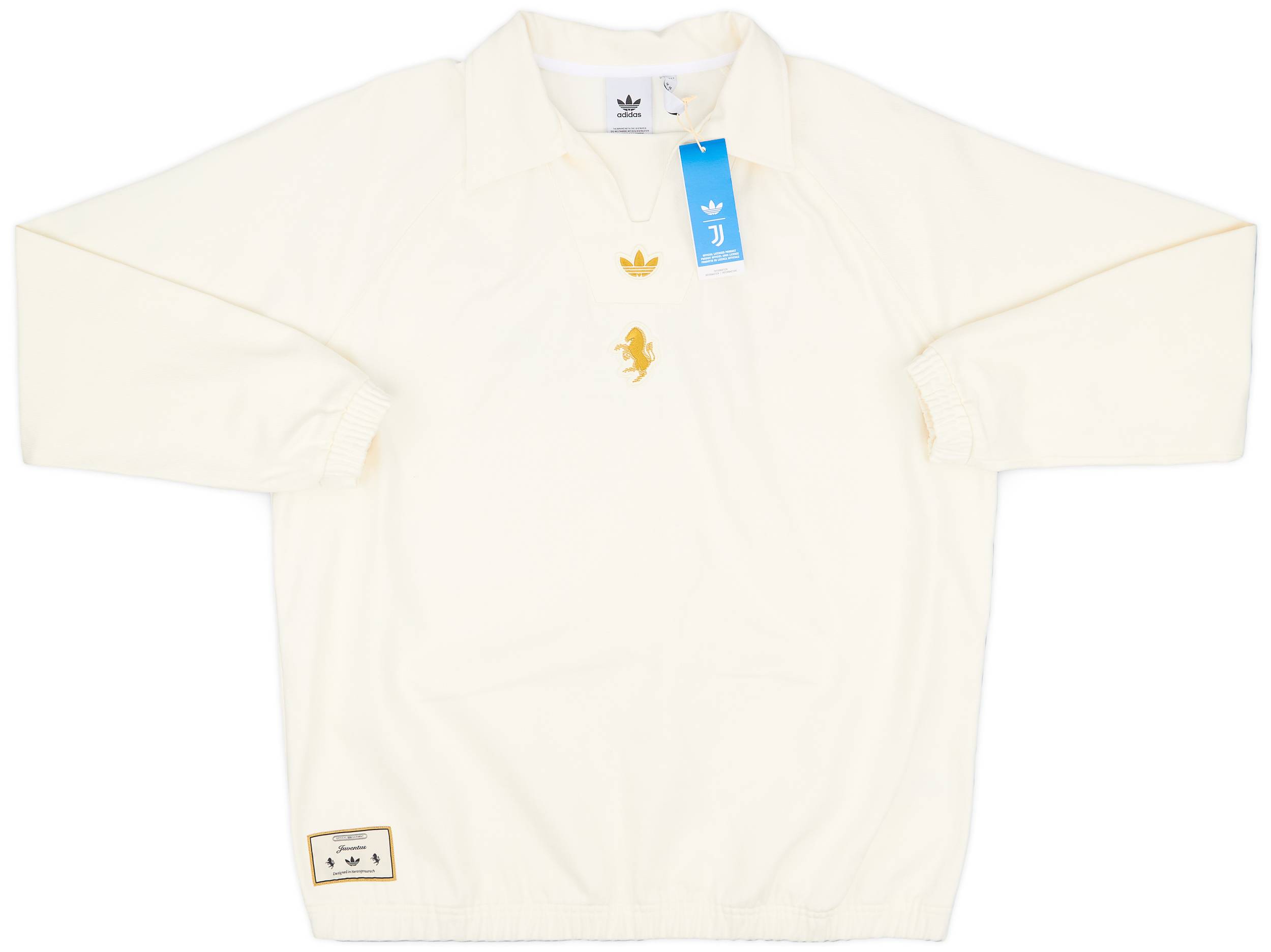 2024-25 Juventus adidas Originals Terrace Icons Drill Top