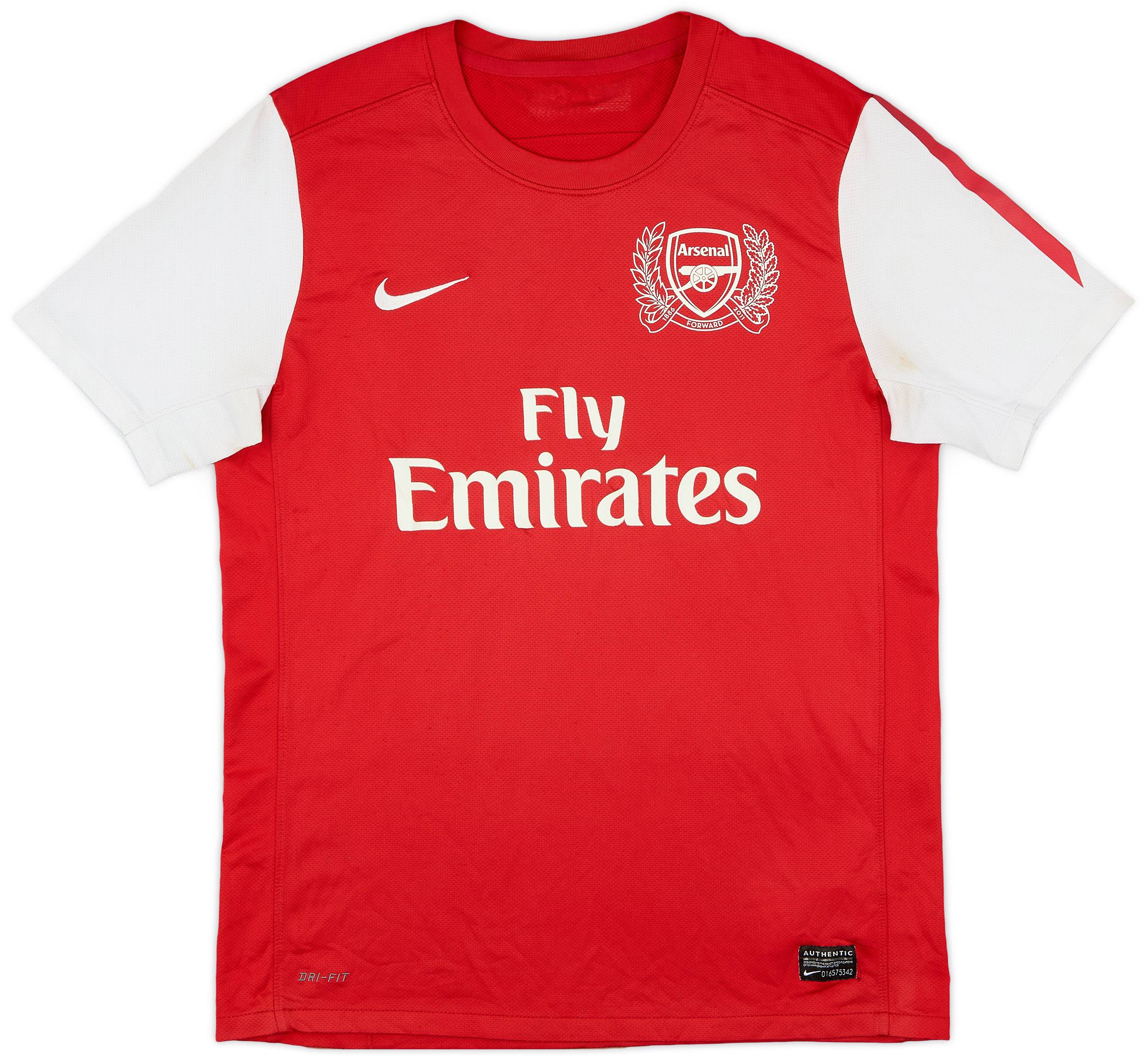 2011-12 Arsenal Home Shirt - 5/10 - (XL.Boys)