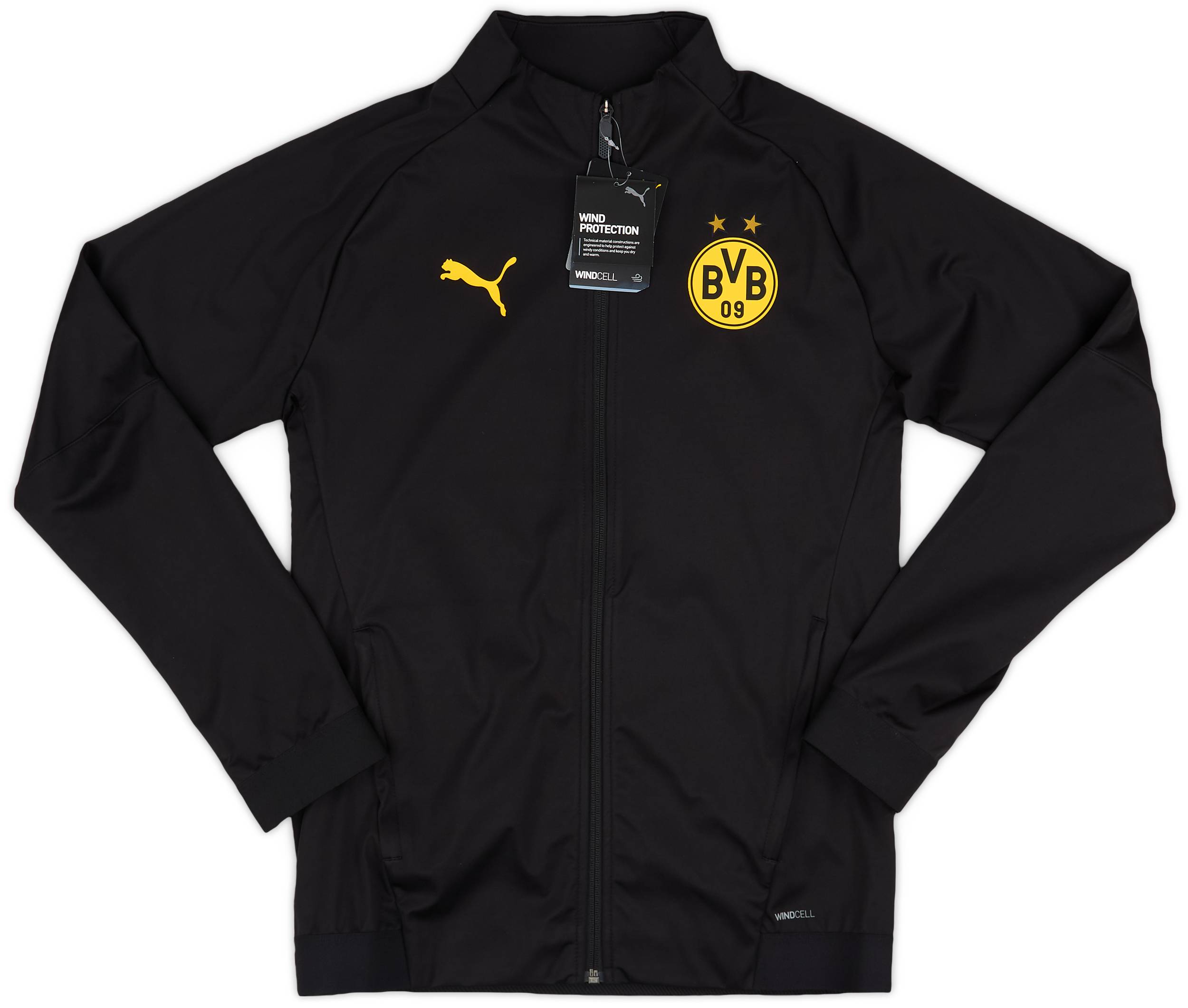 2020-21 Borussia Dortmund Puma Windbreaker Jacket (S)