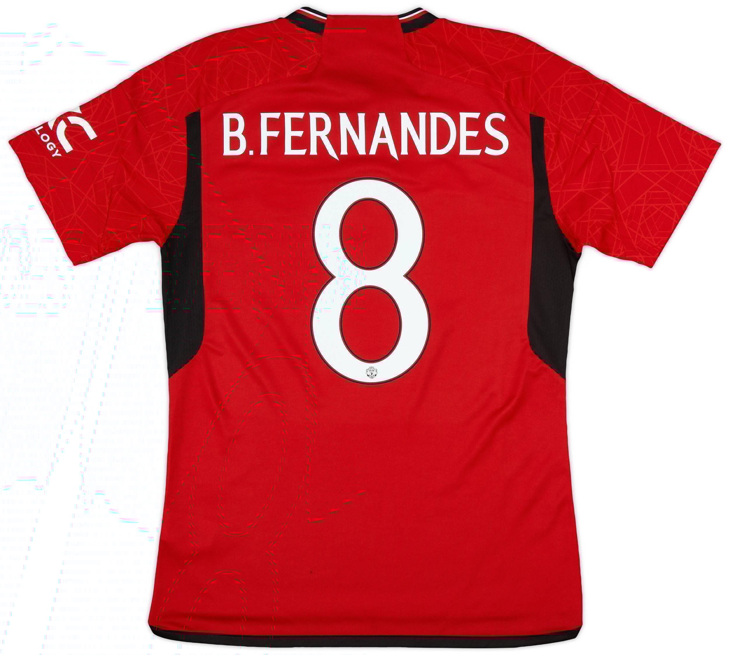 2023-24 Manchester United Home Shirt B.Fernandes #8 - 8/10 - (M)