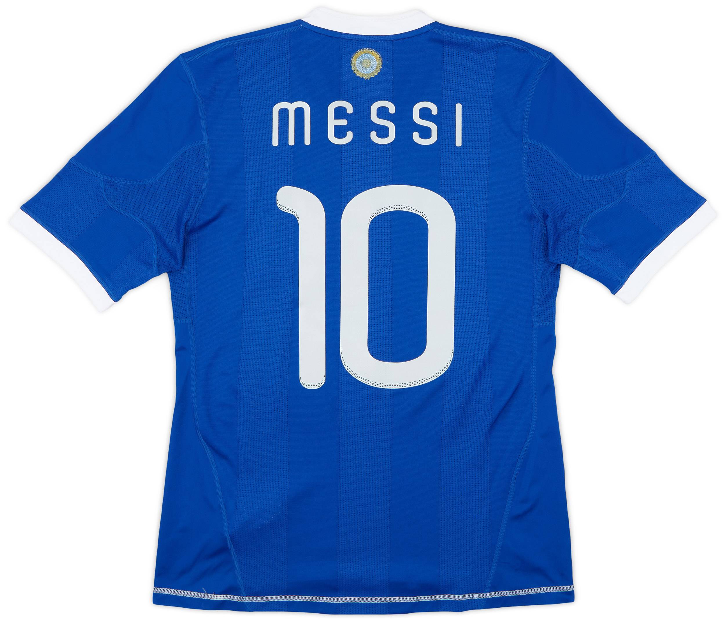 2010-11 Argentina Away Shirt Messi #10 - 9/10 - (S)