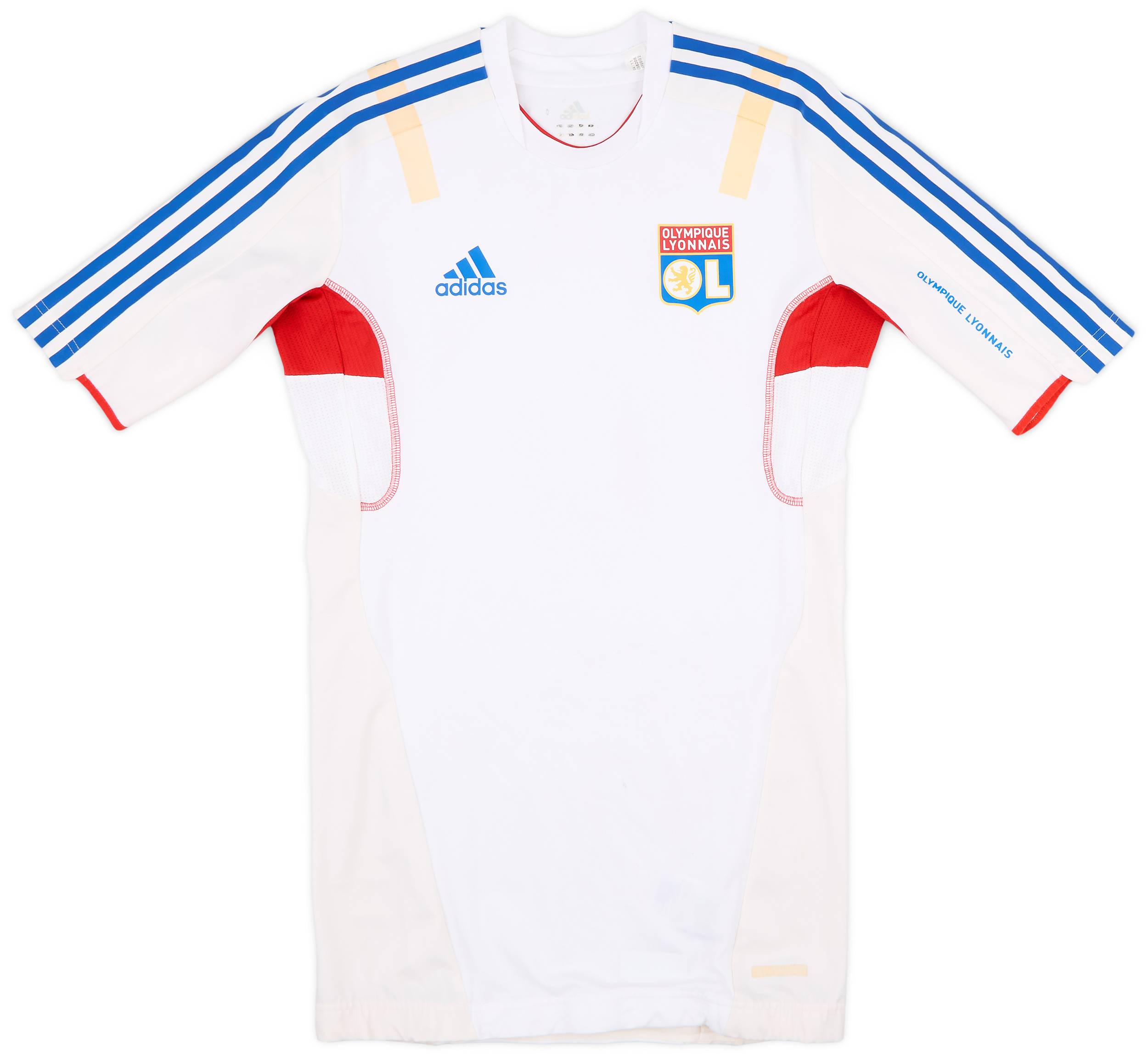 2011-12 Lyon Player Issue Techfit Training Shirt - 8/10 - (S)
