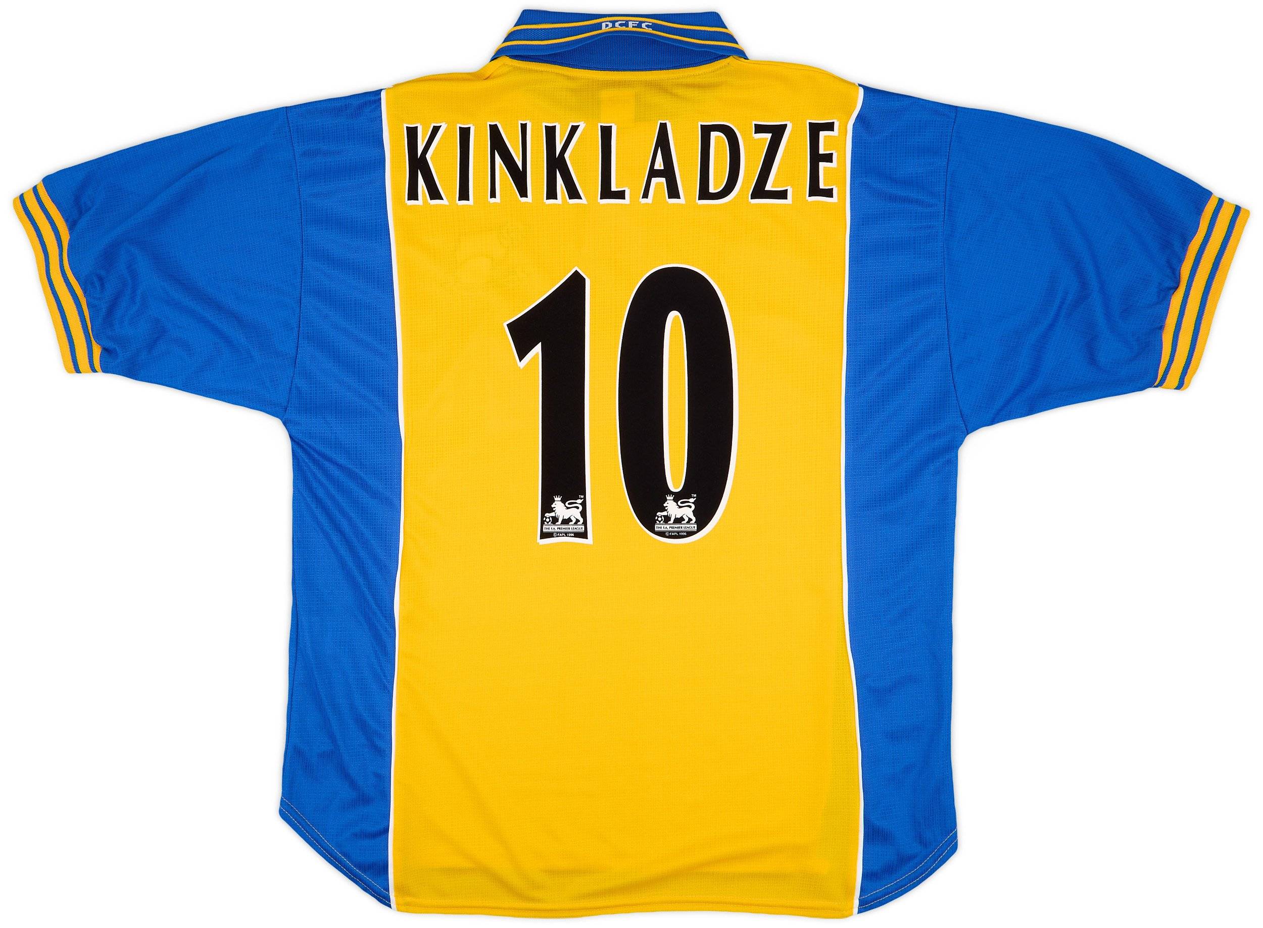 1999-01 Derby County Away Shirt Kinkladze #10 - 9/10 - (L)