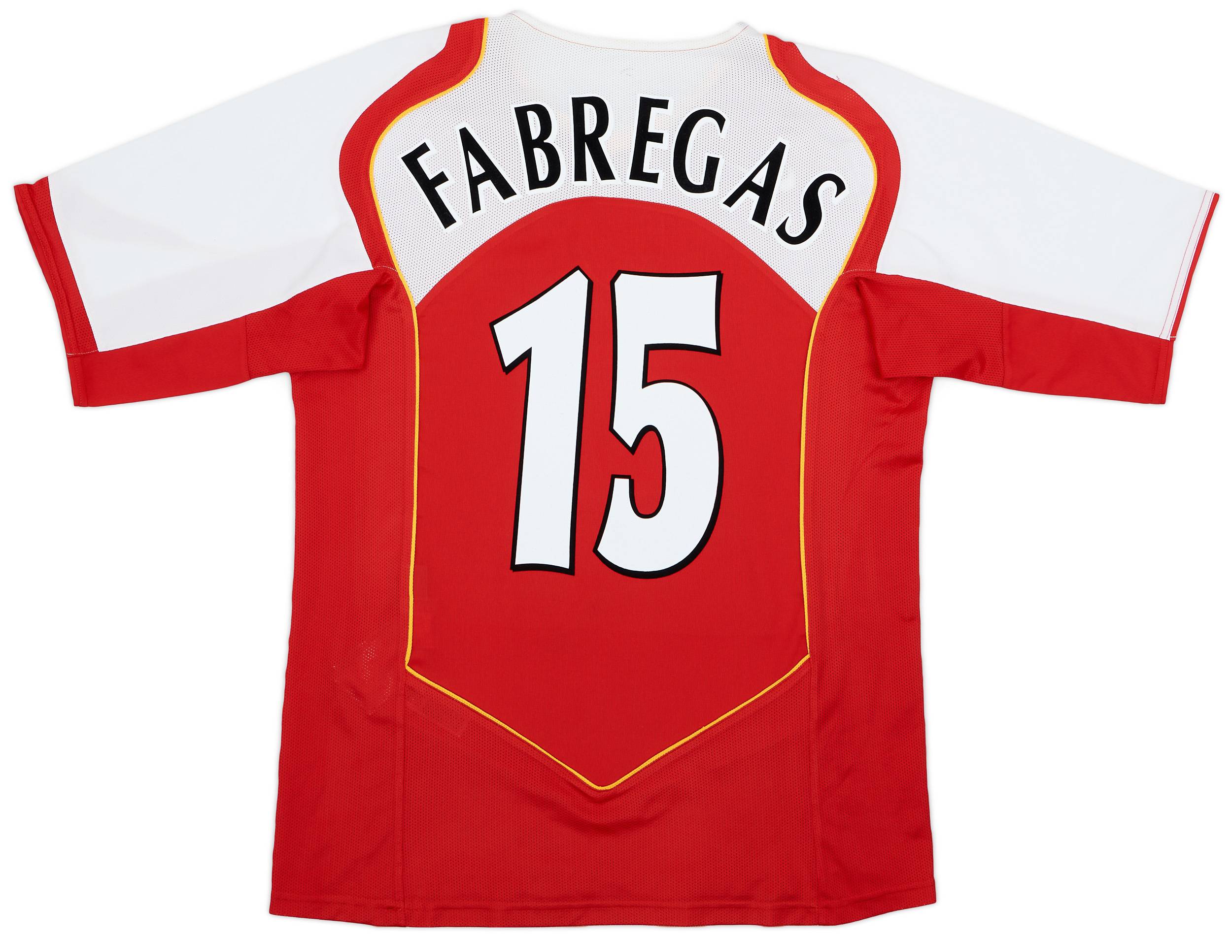 2004-05 Arsenal Home Shirt Fabregas #15 - 8/10 - (S)