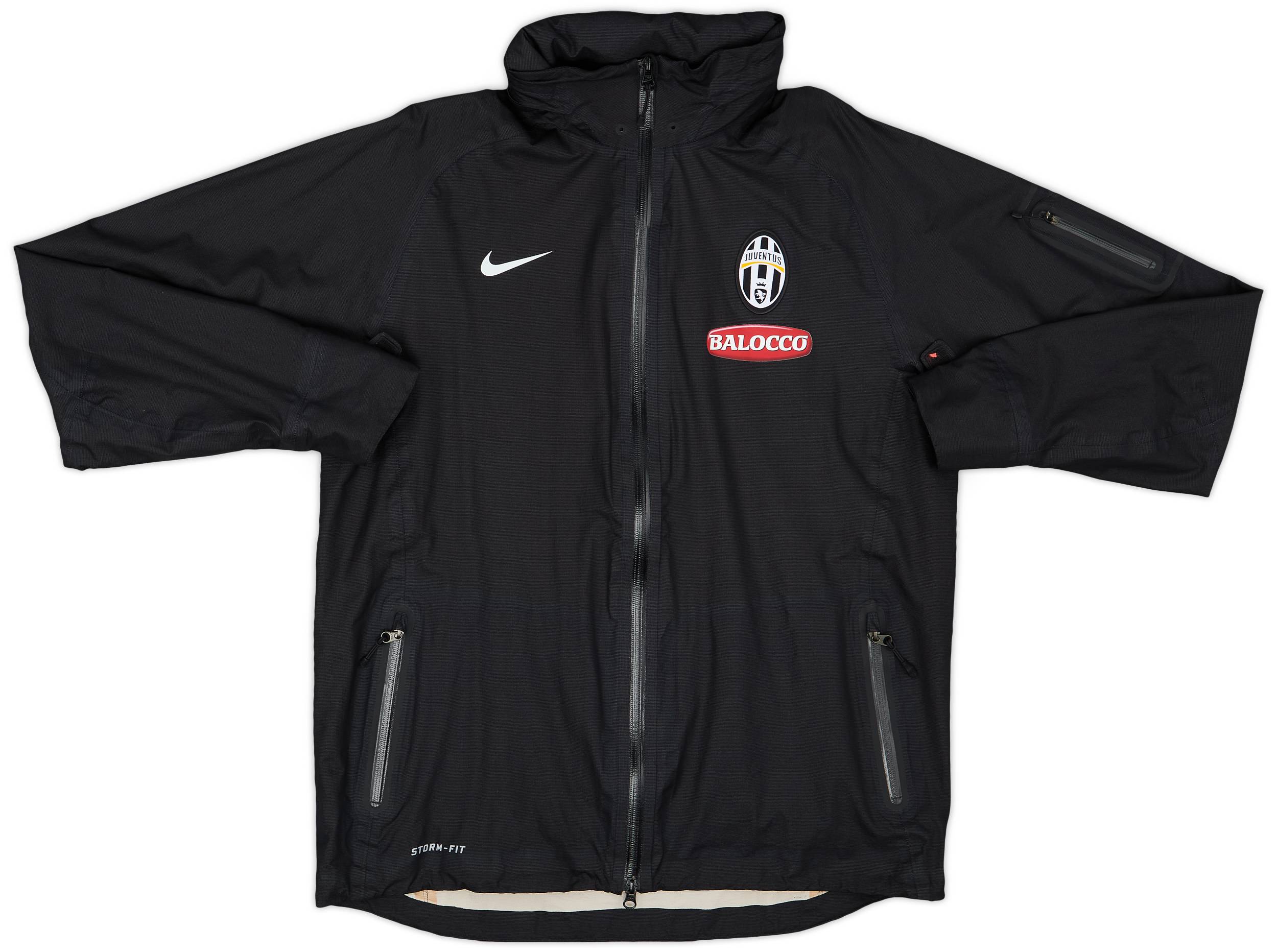 2011-12 Juventus Stormfit Nike Hooded Track Jacket - 10/10 - (L)