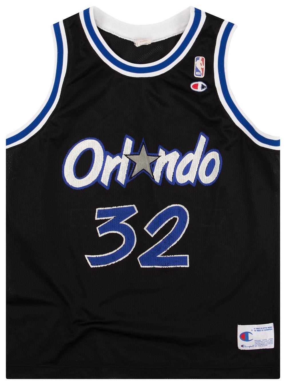 1992 94 Orlando Magic O Neal 32 Champion Jersey Away M