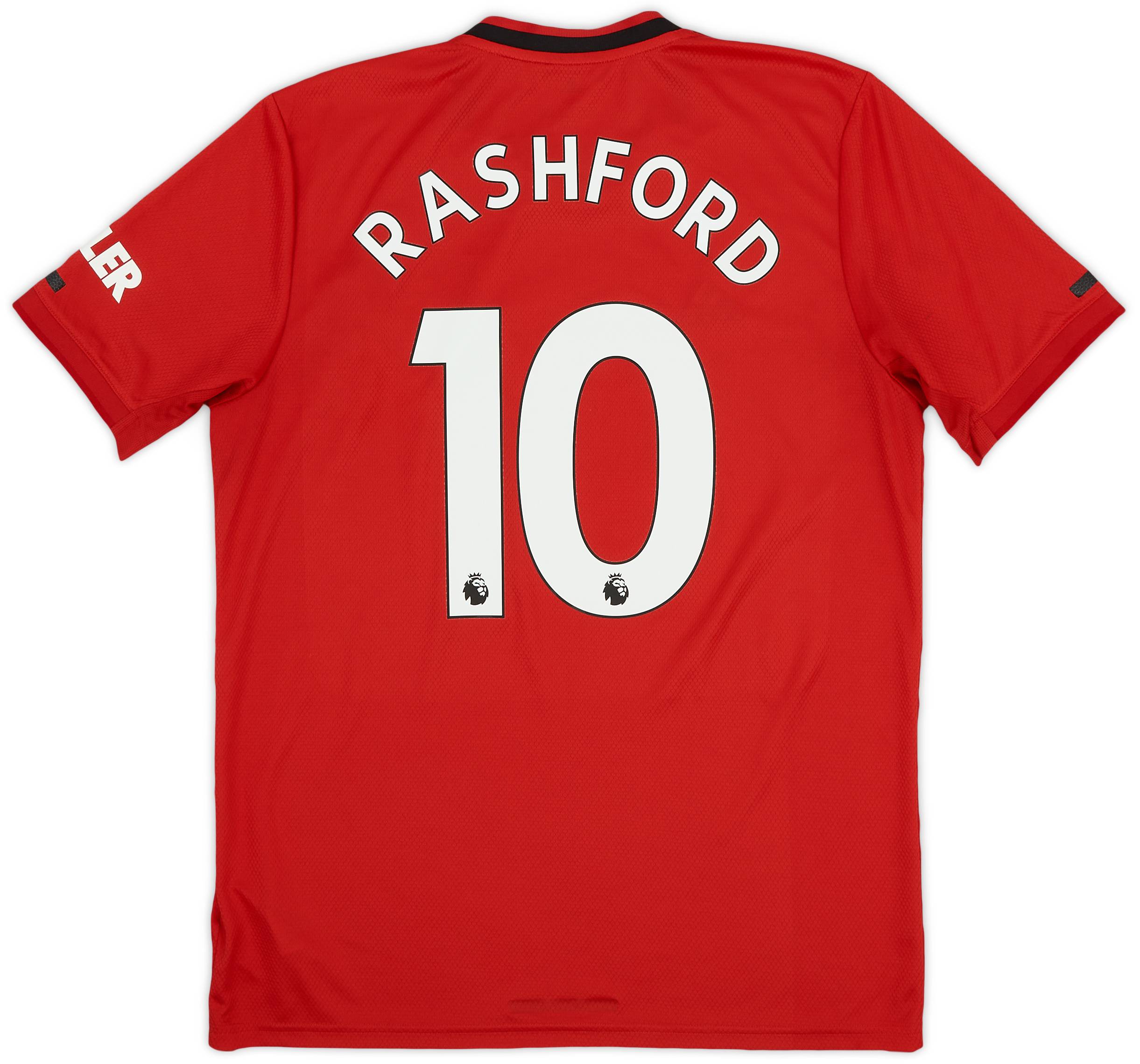 2019-20 Manchester United Home Shirt Rashford #10 - 6/10 - (L)