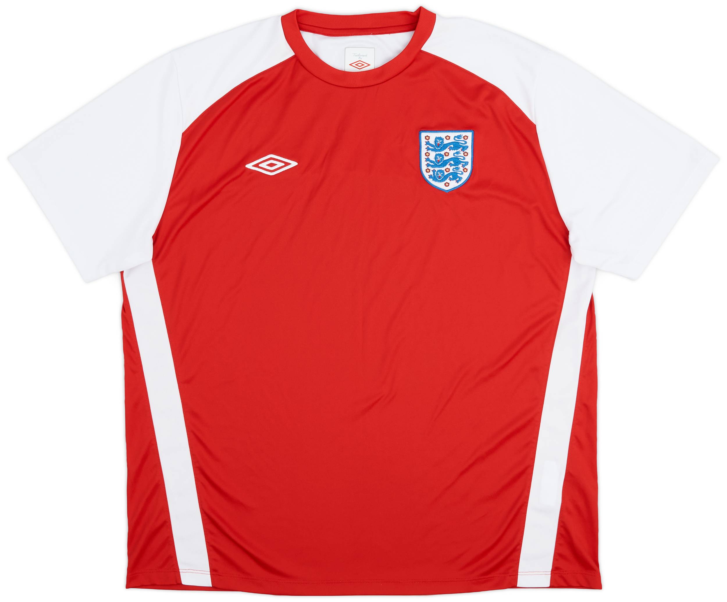 2009-10 England Umbro Training Shirt - 9/10 - (XXL)