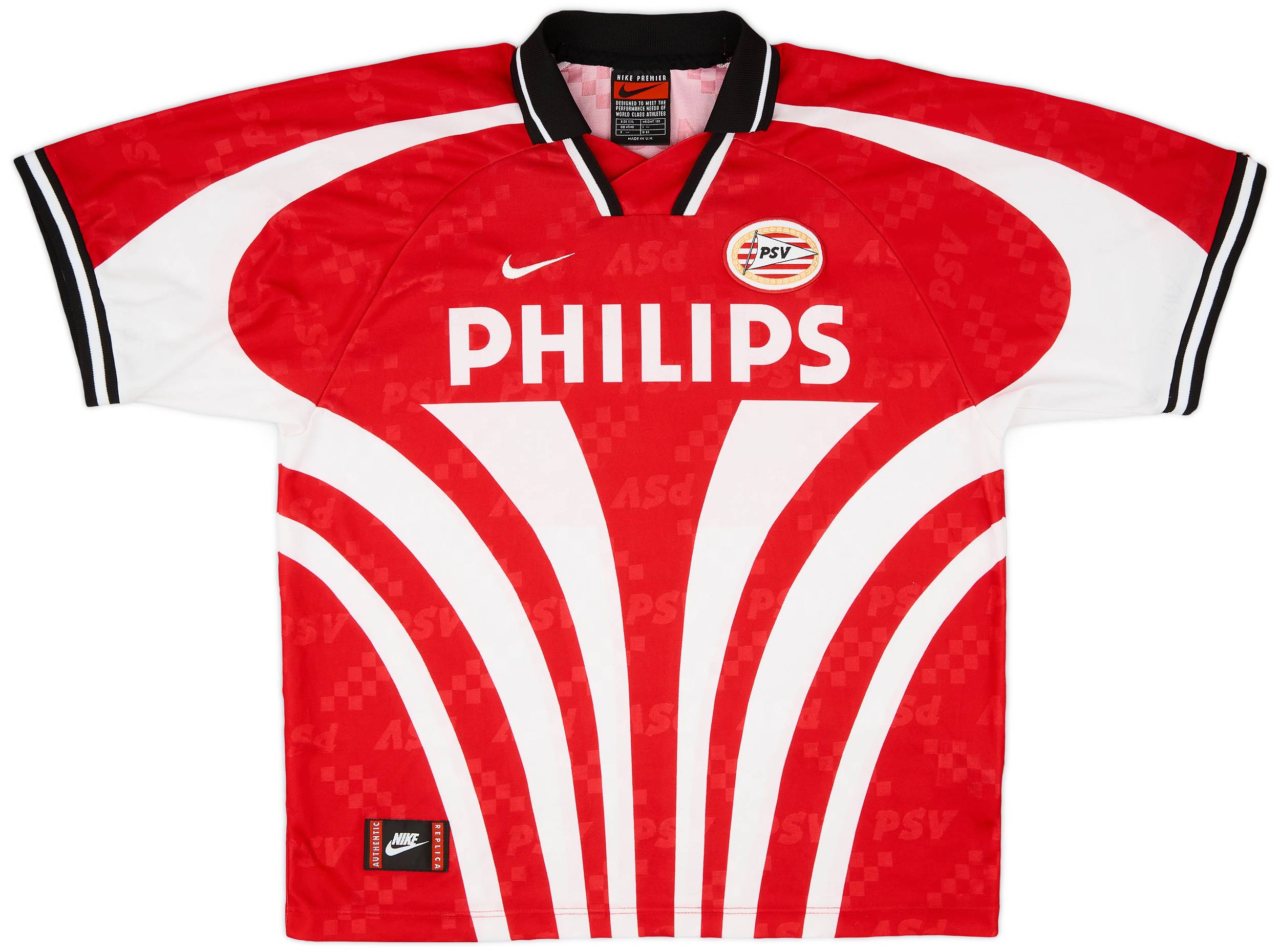 ブランド品 通販サイト 1996-97 PSV Home Shirt - 9/10 - (XXL) 記念グッズ