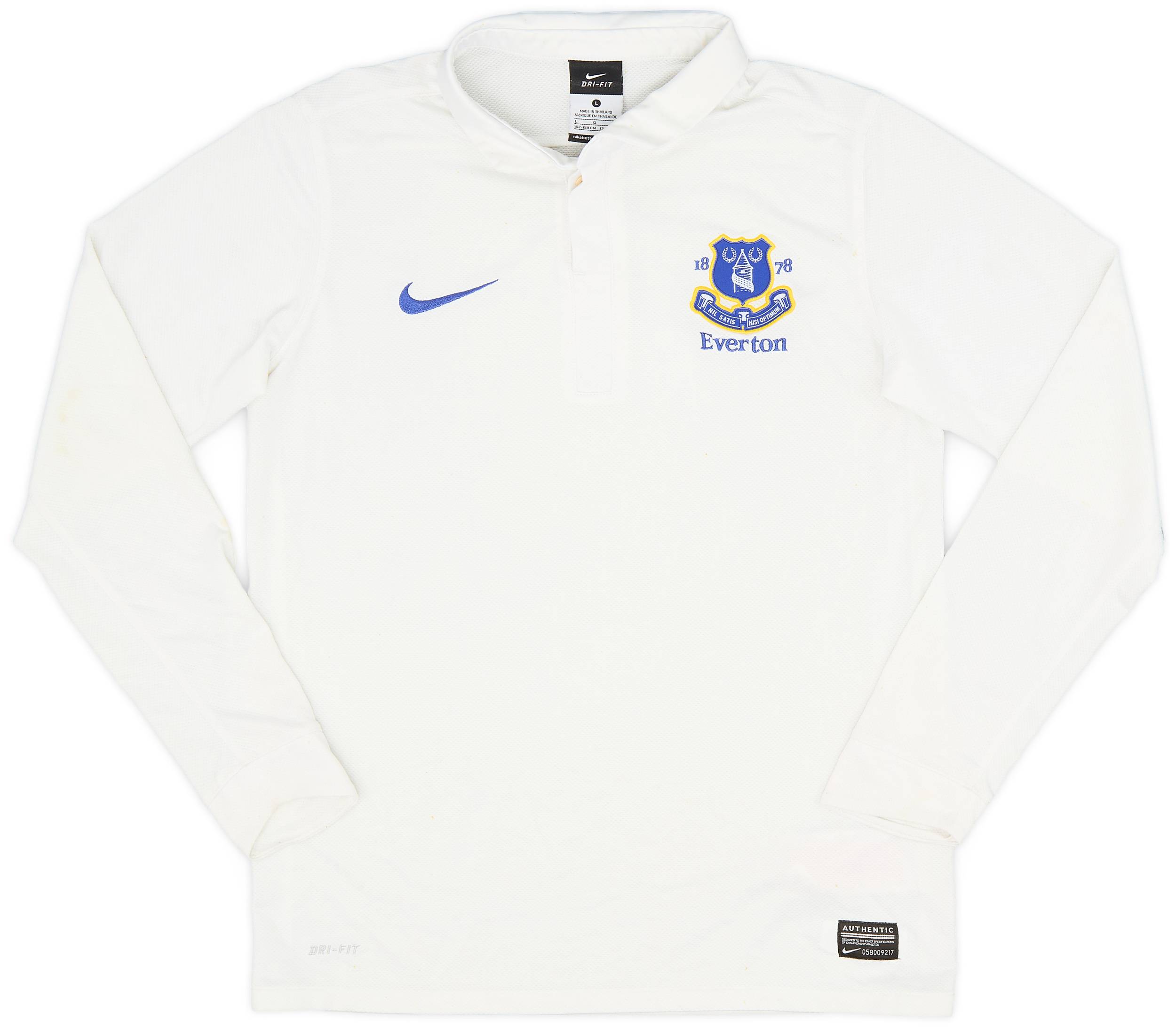 2012-13 Everton Third L/S Shirt - 6/10 - (L.Boys)