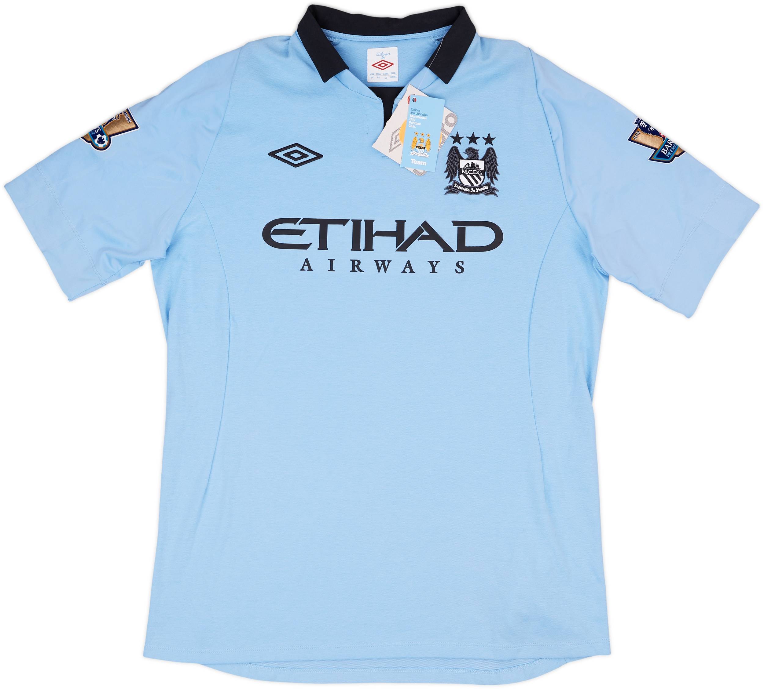 2012-13 Manchester City Home Shirt Nasri #8 (L)