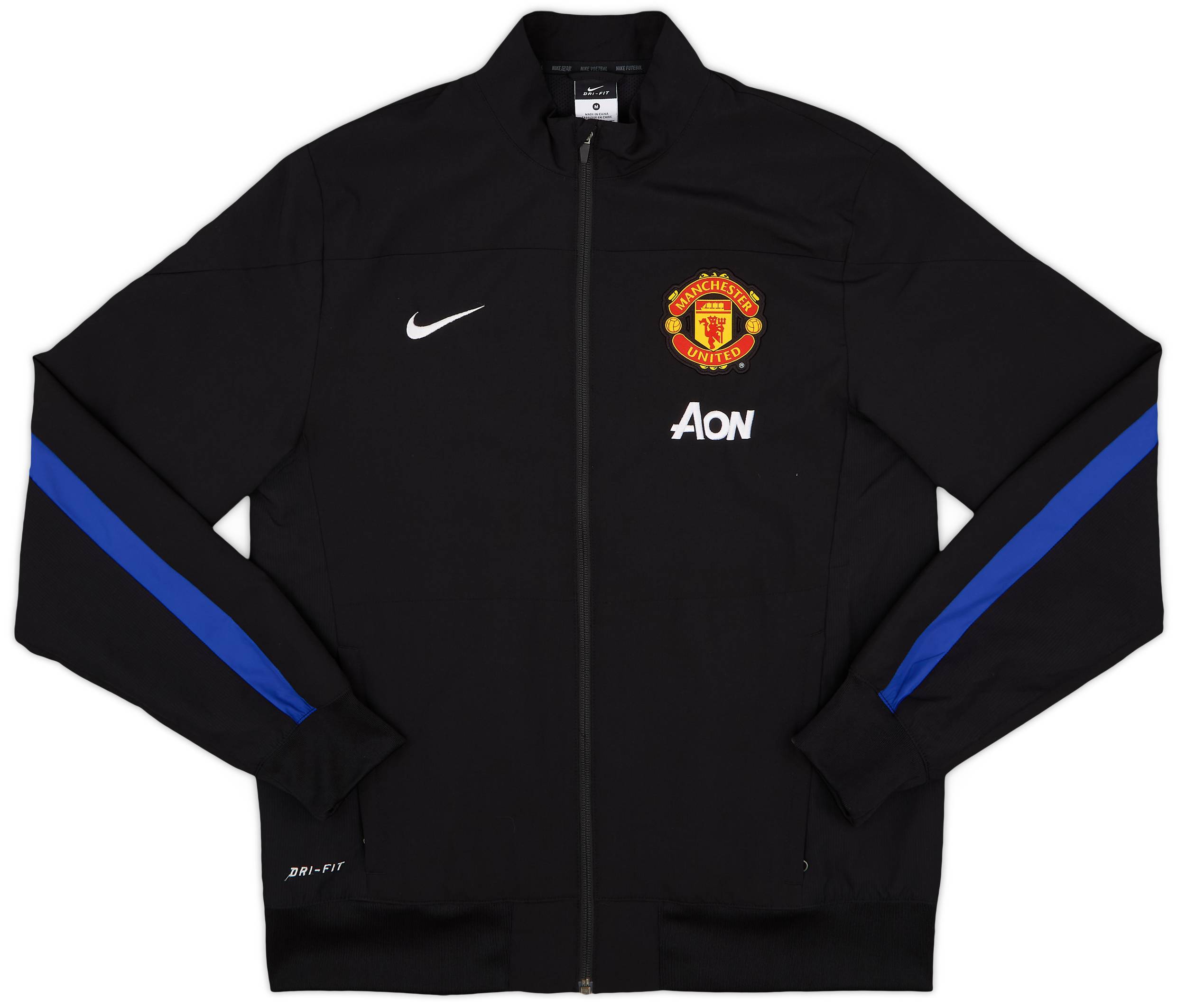 2013-13 Manchester United Nike Track Jacket - 8/10 - (M)